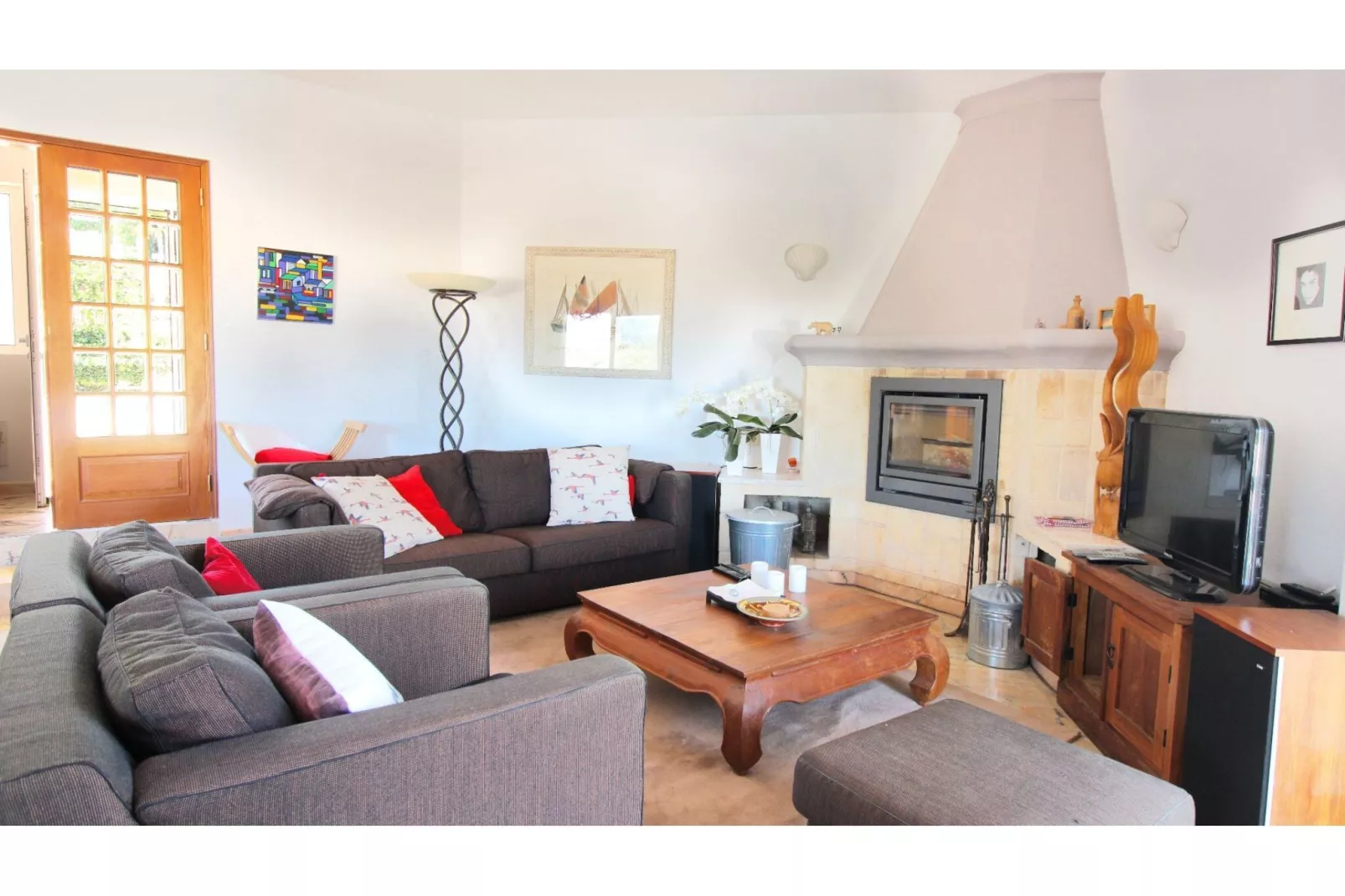 Casa Papoilas-Living room