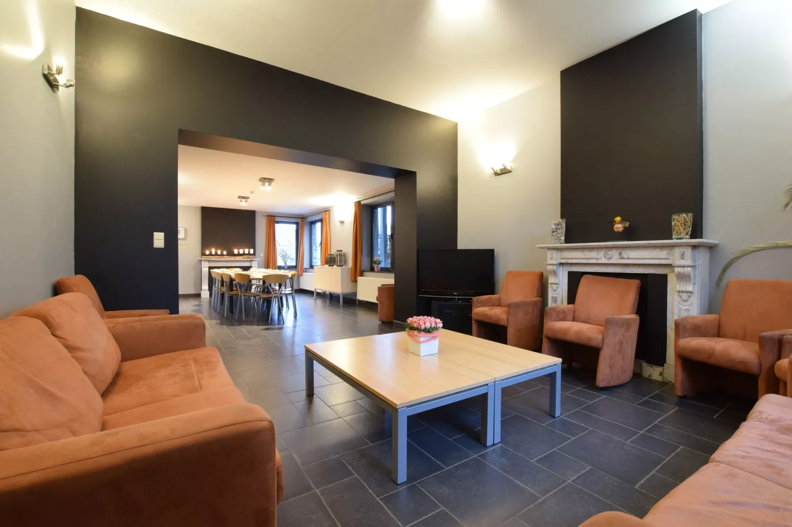 Manoir Cardon-Living room