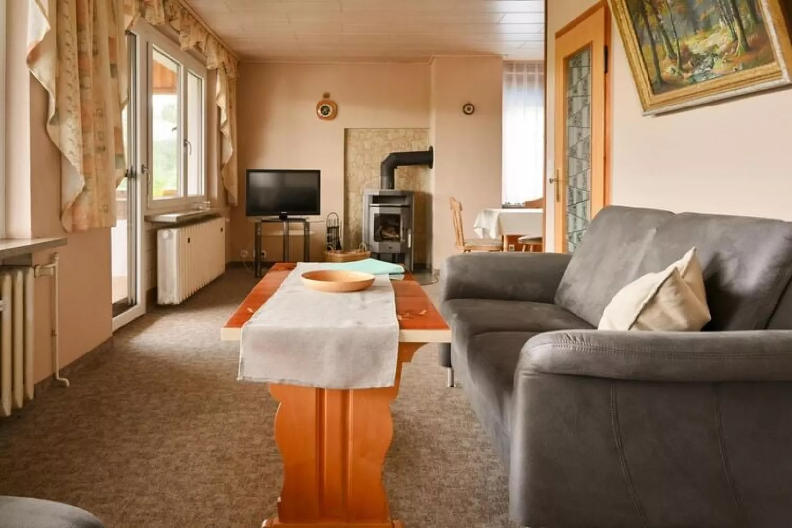 4 Pers 85qm-Wohnzimmer