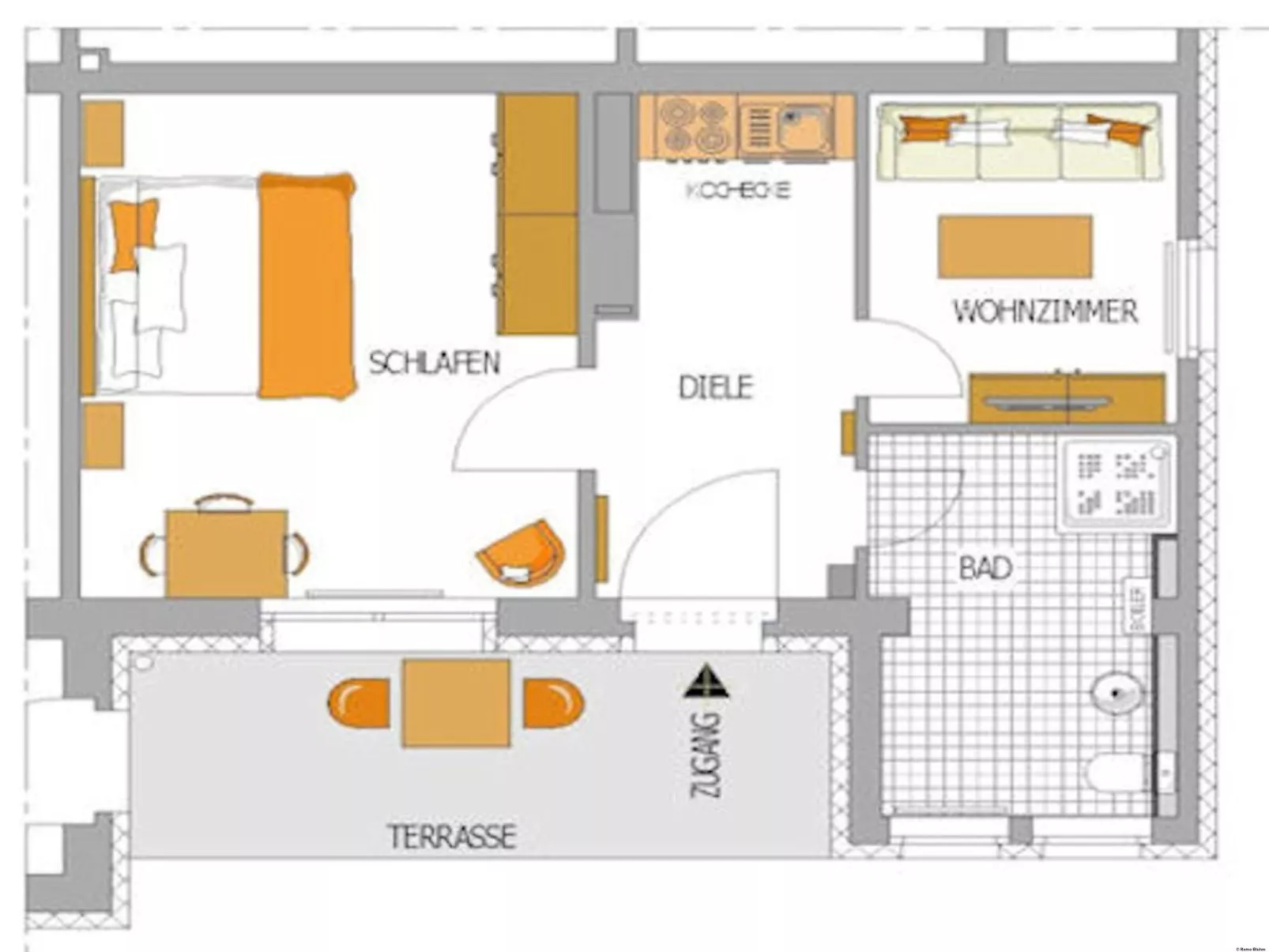 Burgfried (App. 5)-Inside