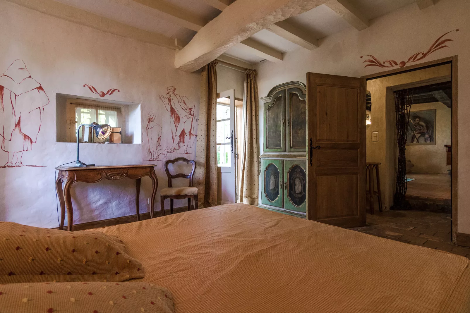 Manoir de la Baronie 21P-Bedroom
