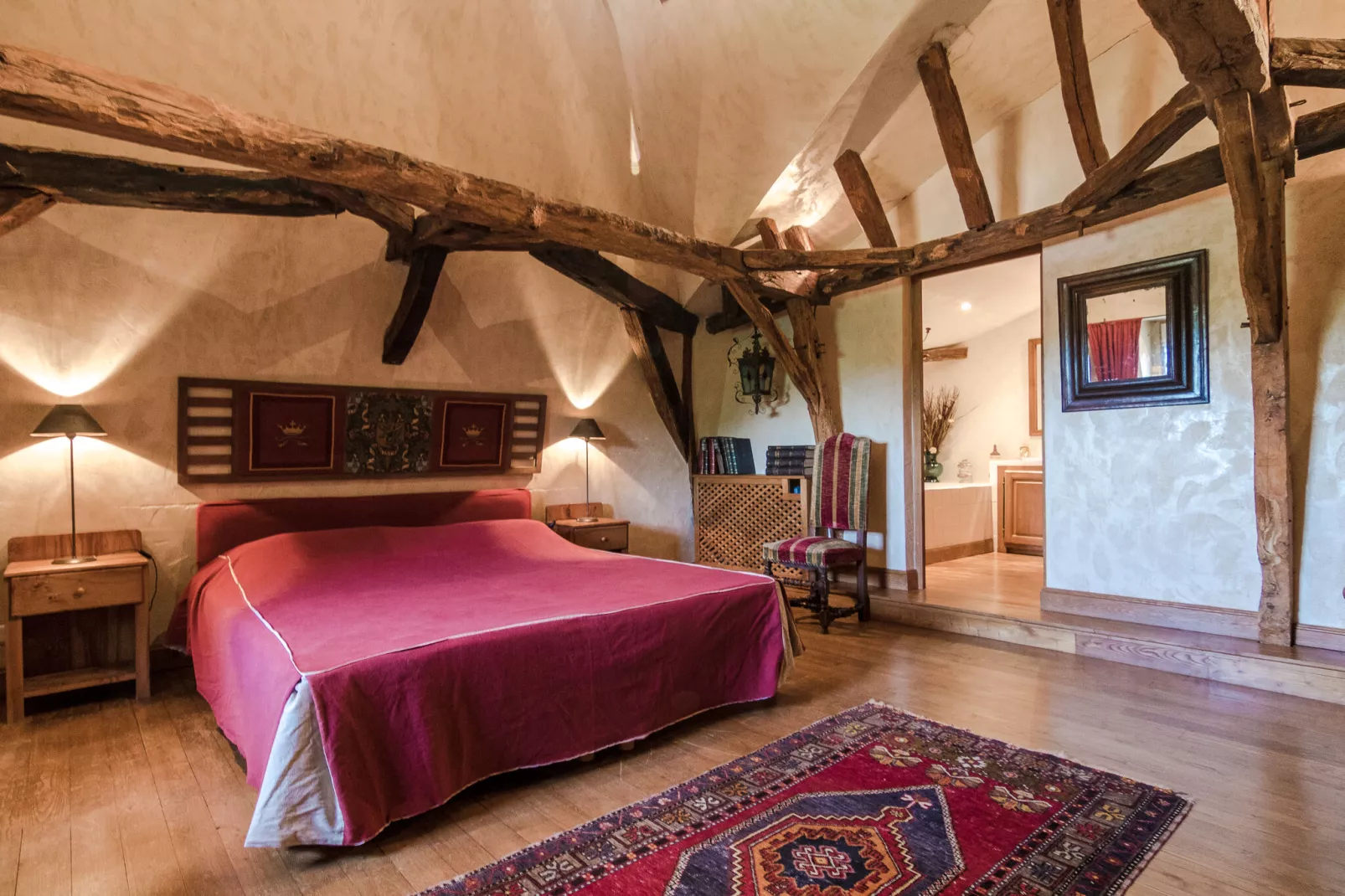 Manoir de la Baronie 21P-Bedroom