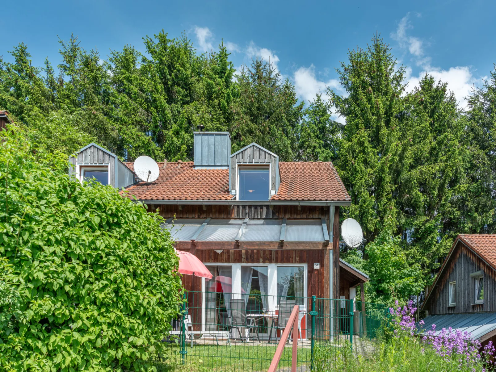Ferienhäuser Schlossberg-Draußen