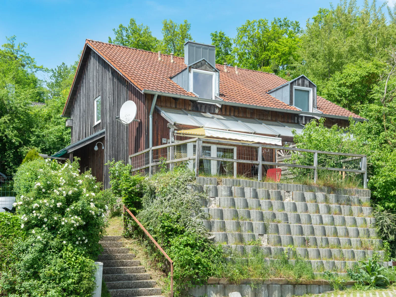 Ferienhäuser Schlossberg-Draußen