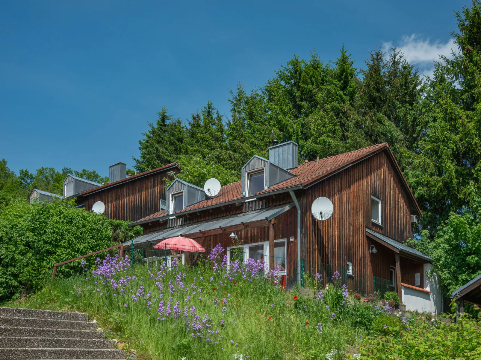 Ferienhäuser Schlossberg-Draußen