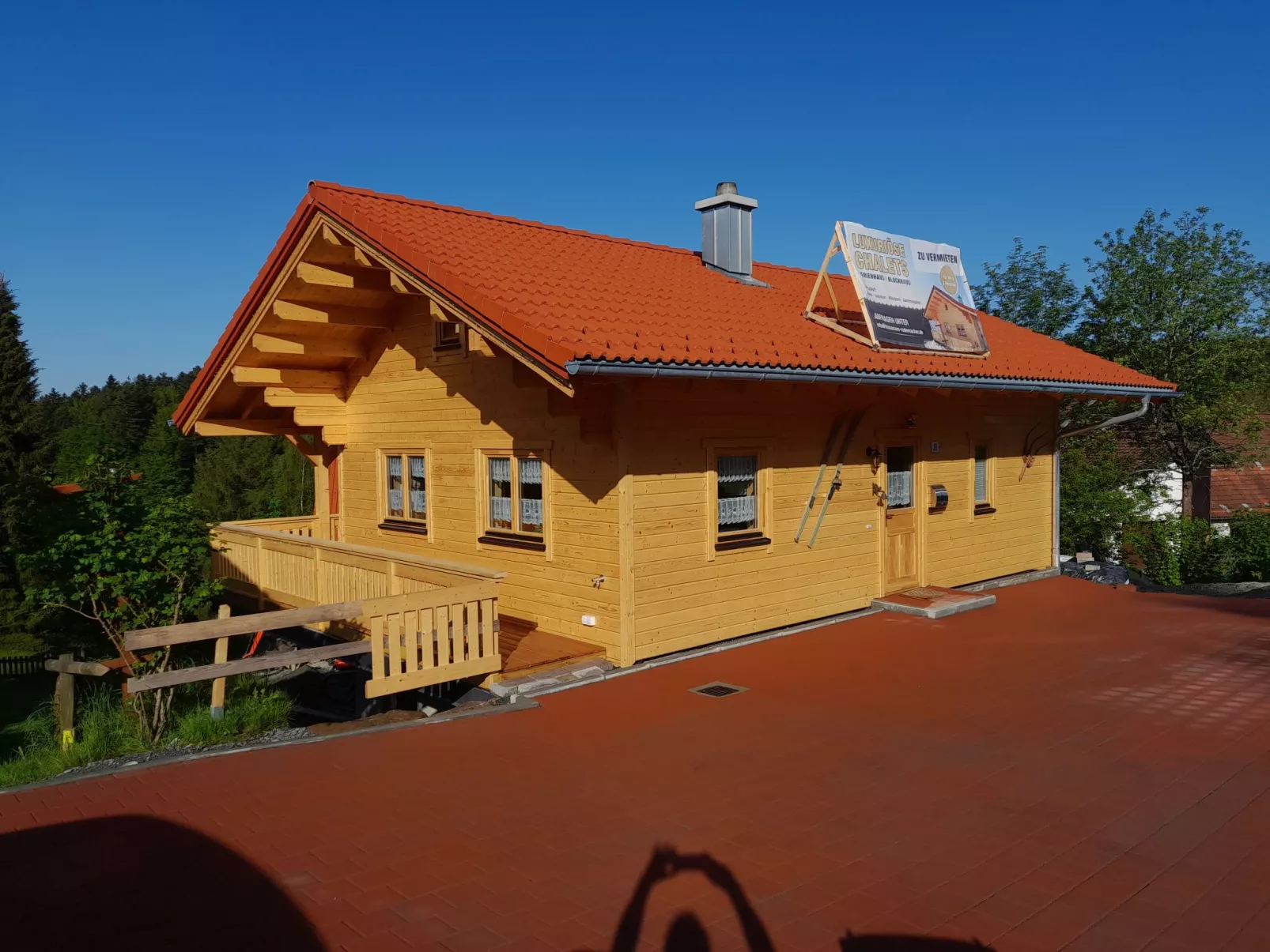 Chalet Toni mit Sauna-Outside