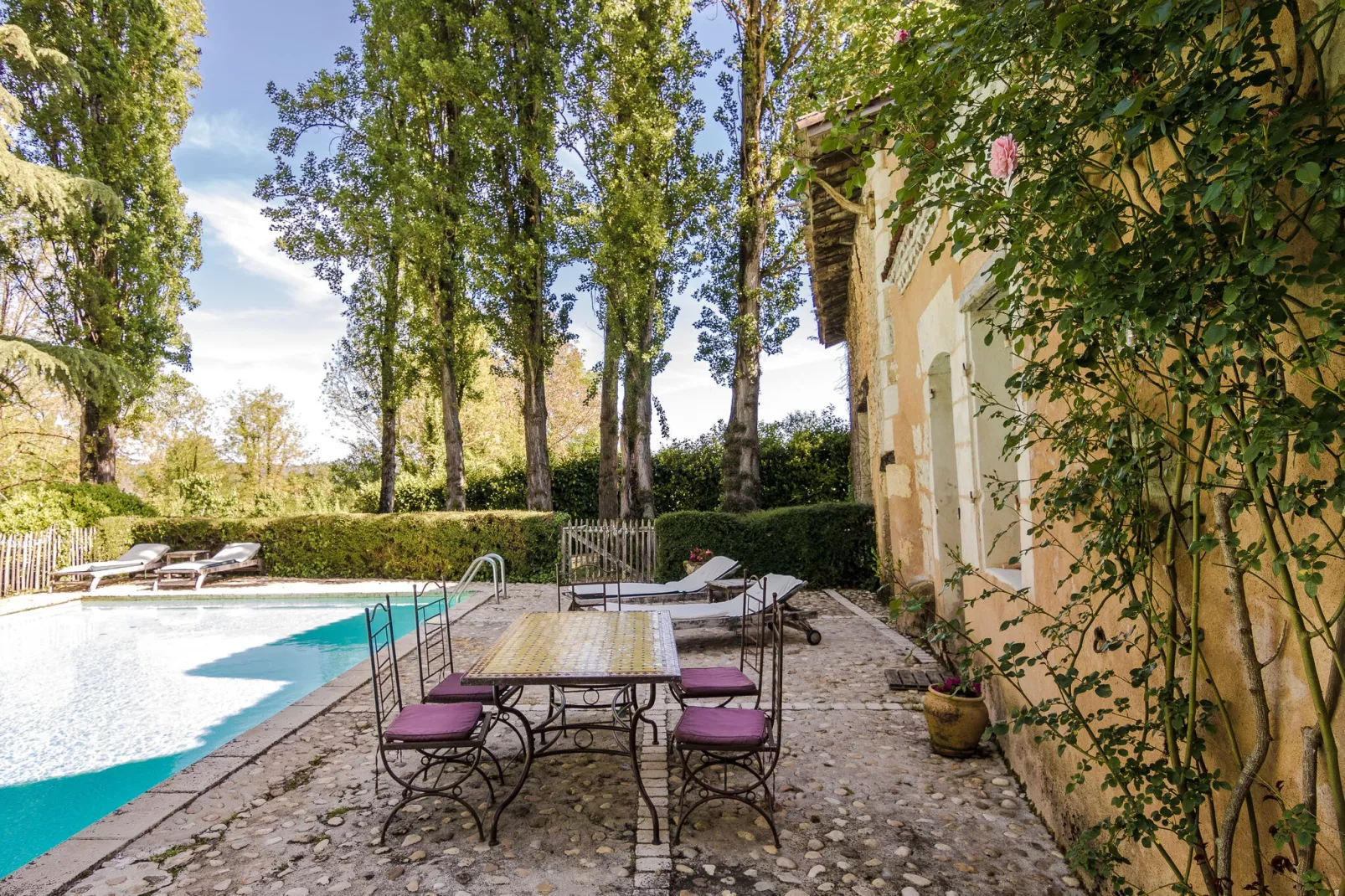 Manoir de la Baronie 21P-Terrace balcony