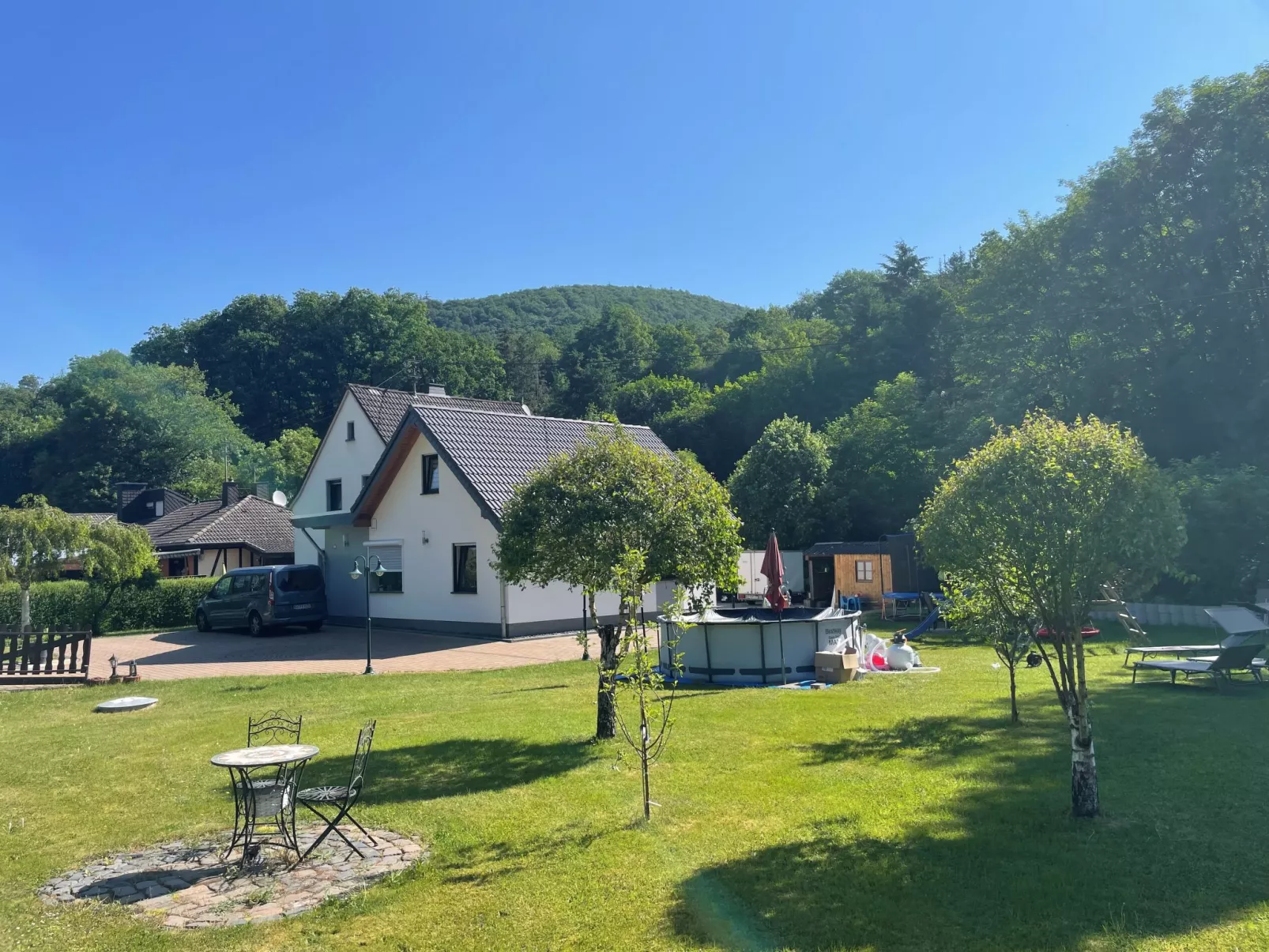 Kleeblatt-Draußen