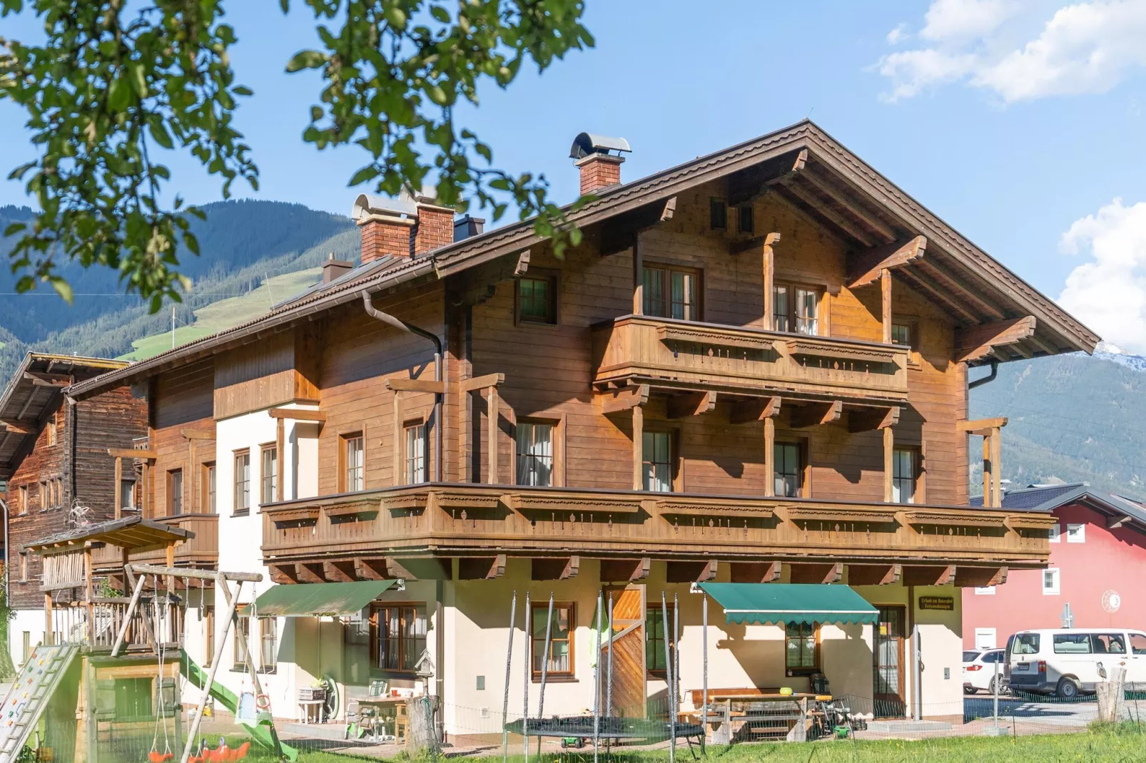 Apartment "Grasberge" - Apartment 4 - Balkon Nord-Exterior summer