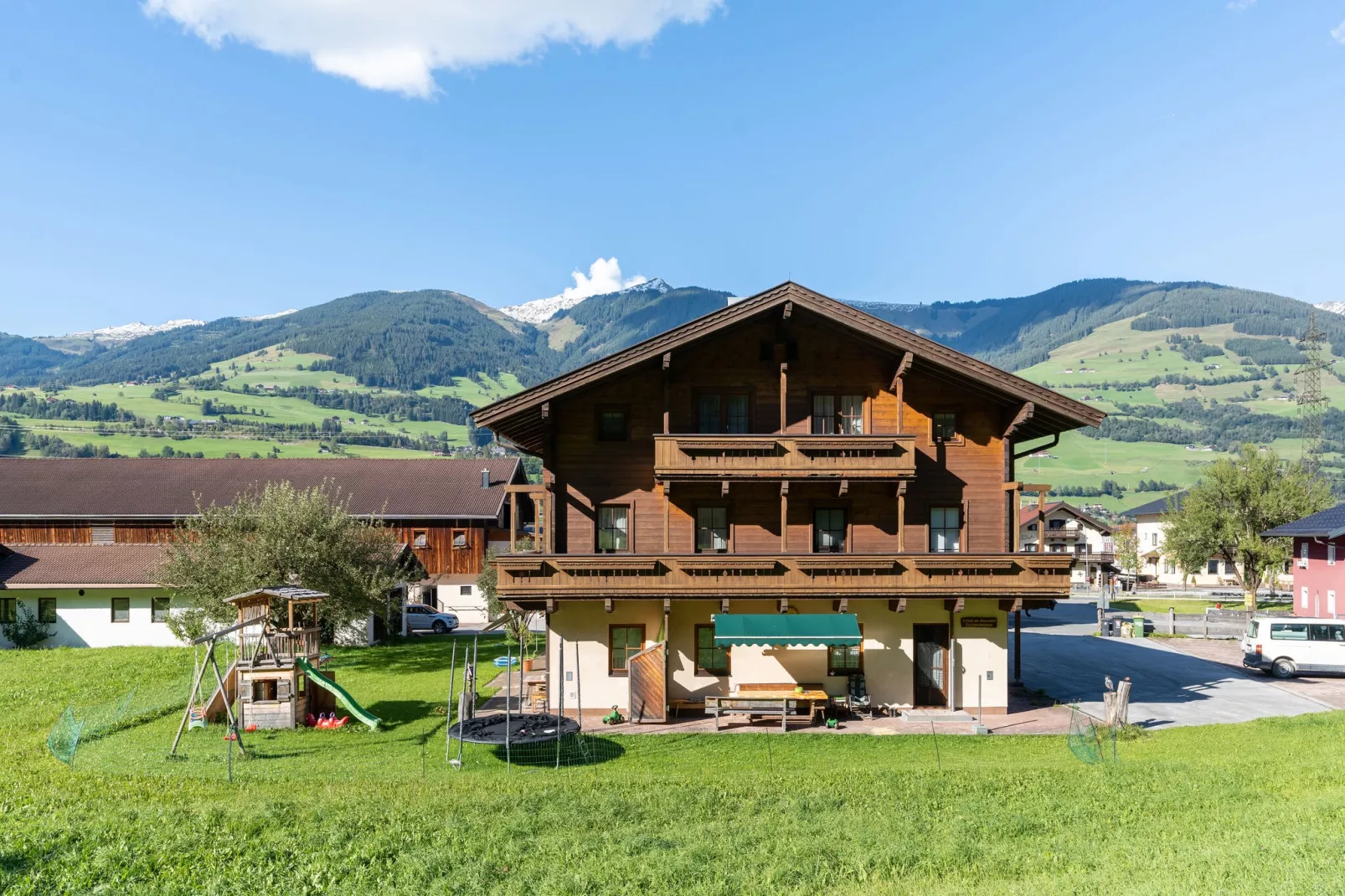 Apartment "Grasberge" - Apartment 4 - Balkon Nord-Exterior summer