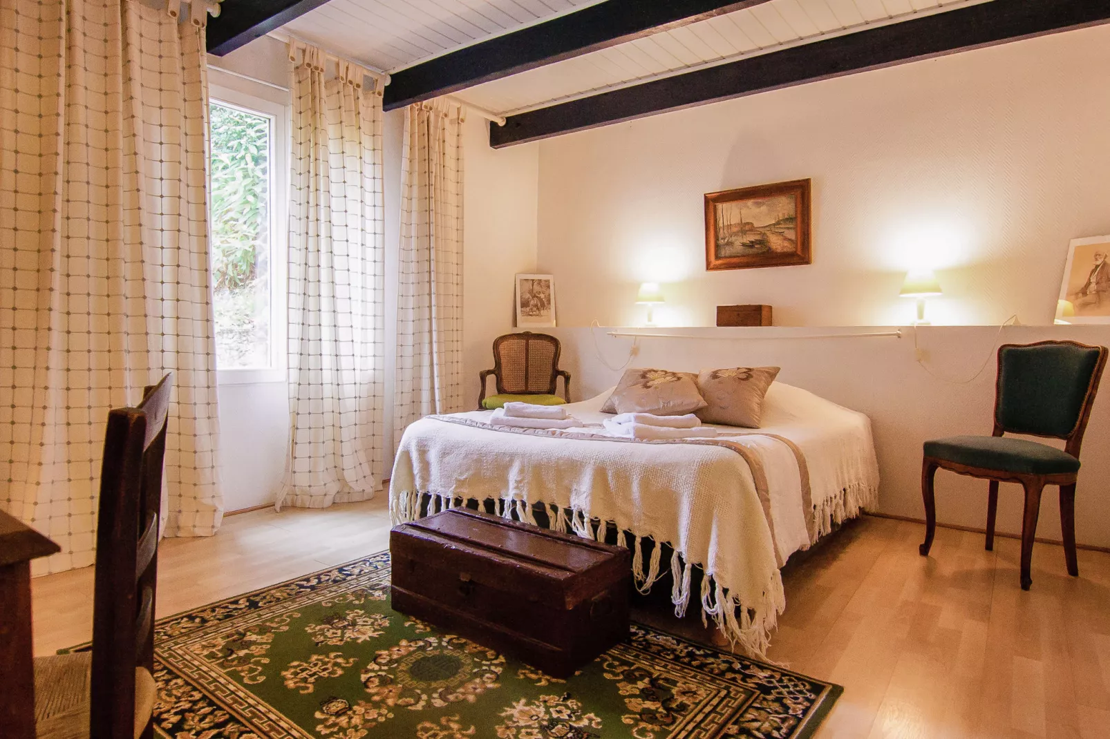 Métairie du Vignaud 16P-Bedroom