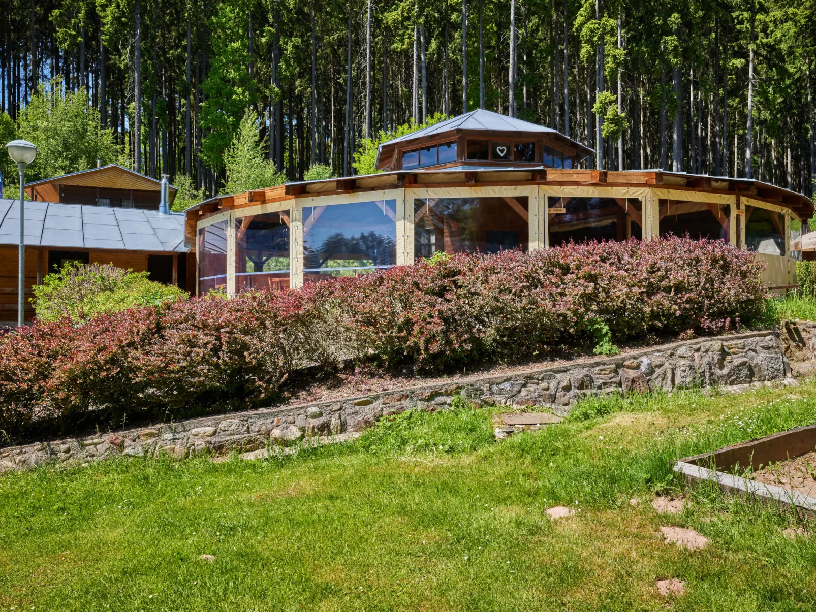 Luxe Timber Lodge & Relaxing Bath”-Inside
