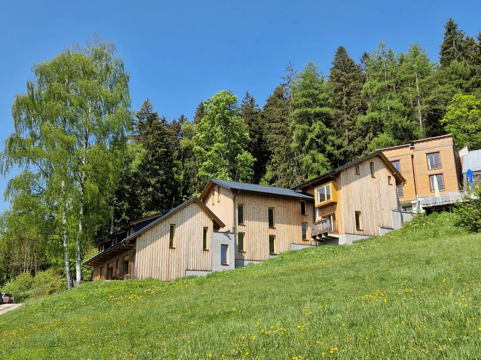 Ski-In Ski-Out Mountain Duplex Portášky3-Outside