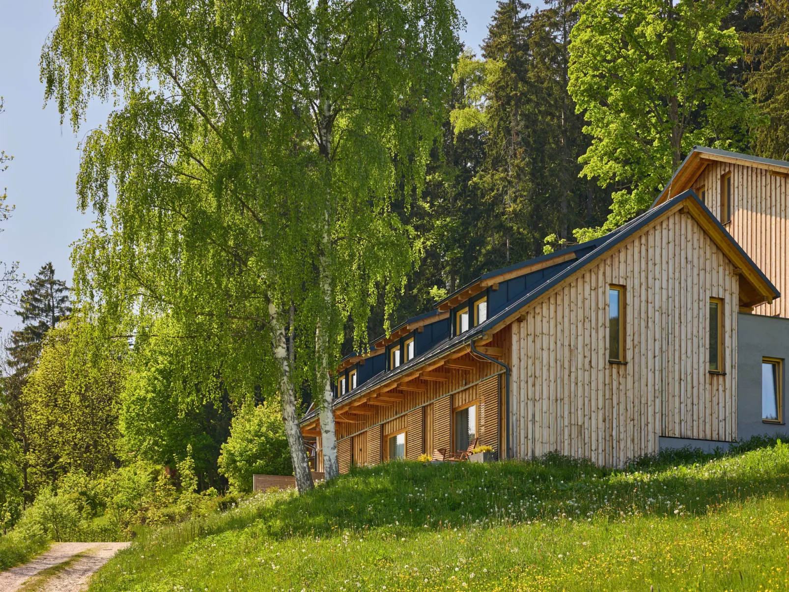Ski-In Ski-Out Mountain Duplex Portášky3-Outside