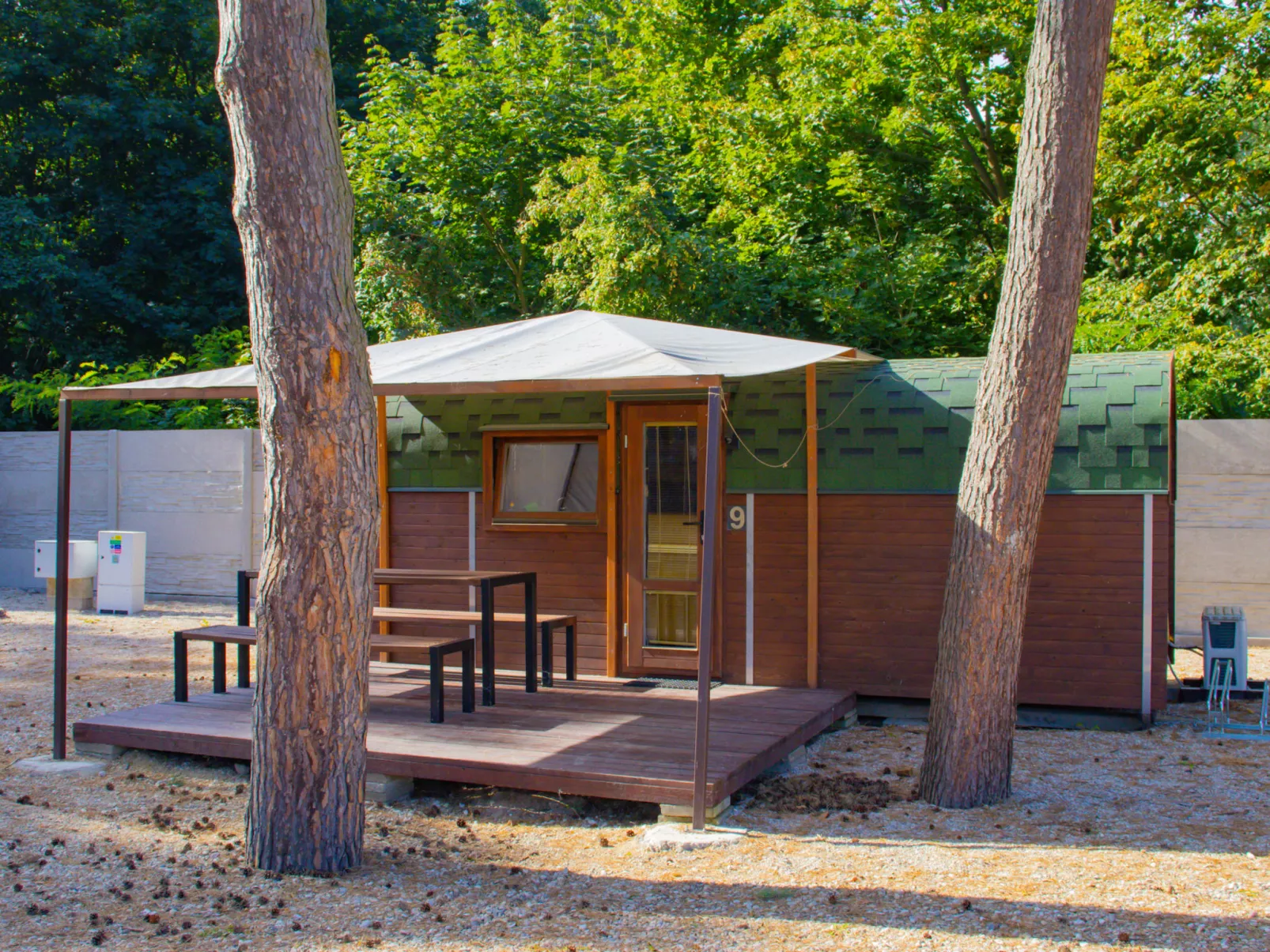 Kemp Stříbrný rybník-Draußen