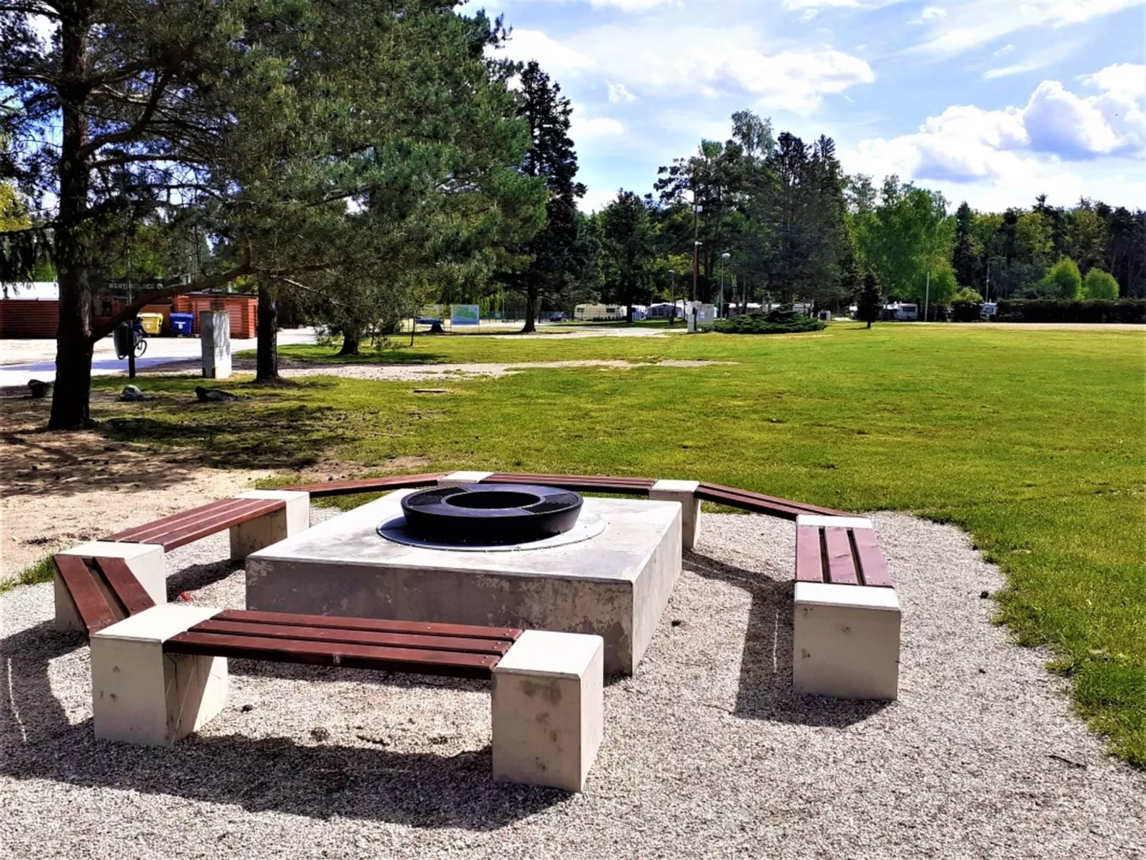 Kemp Stříbrný rybník-Draußen