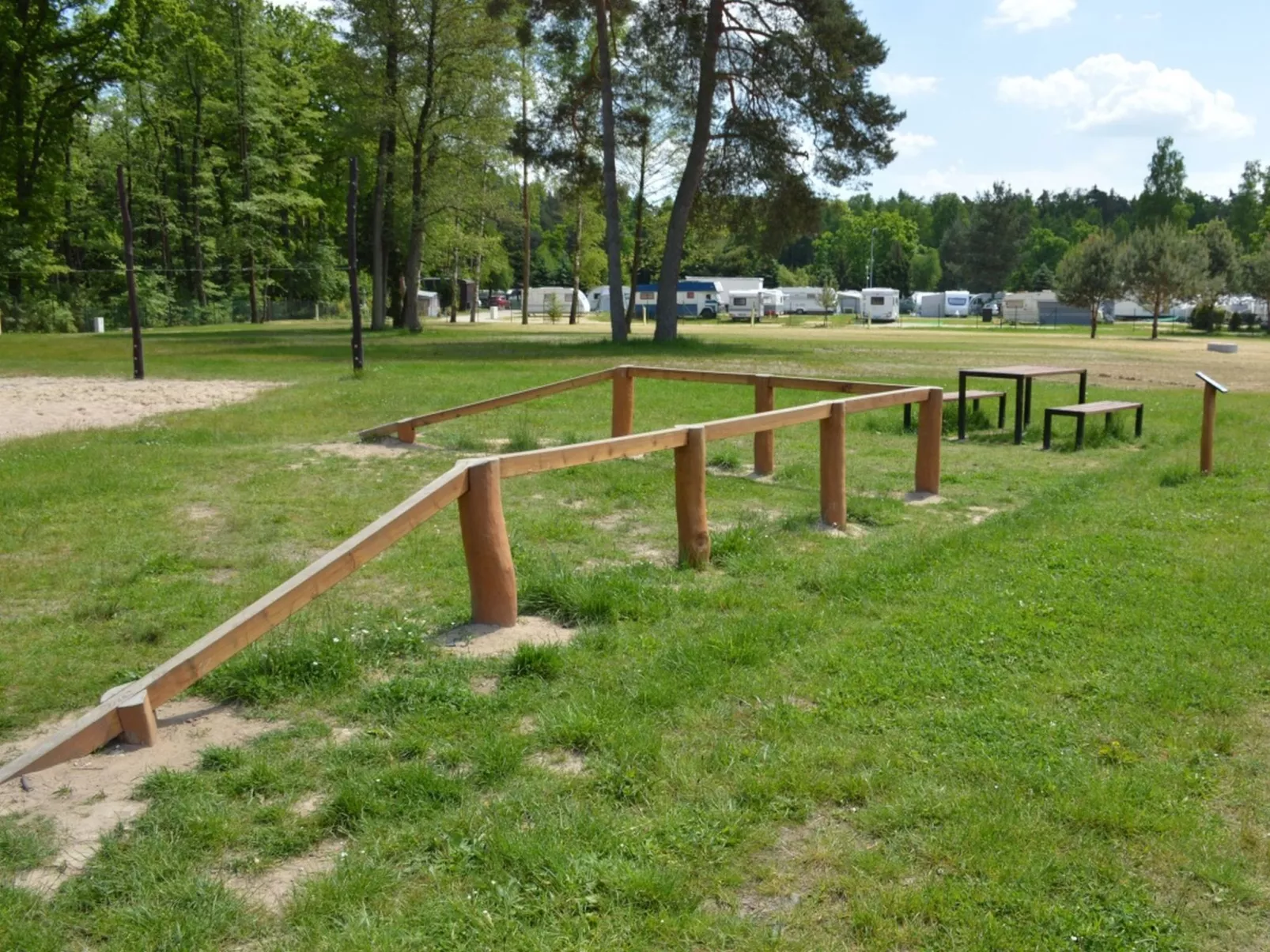 Kemp Stříbrný rybník-Draußen