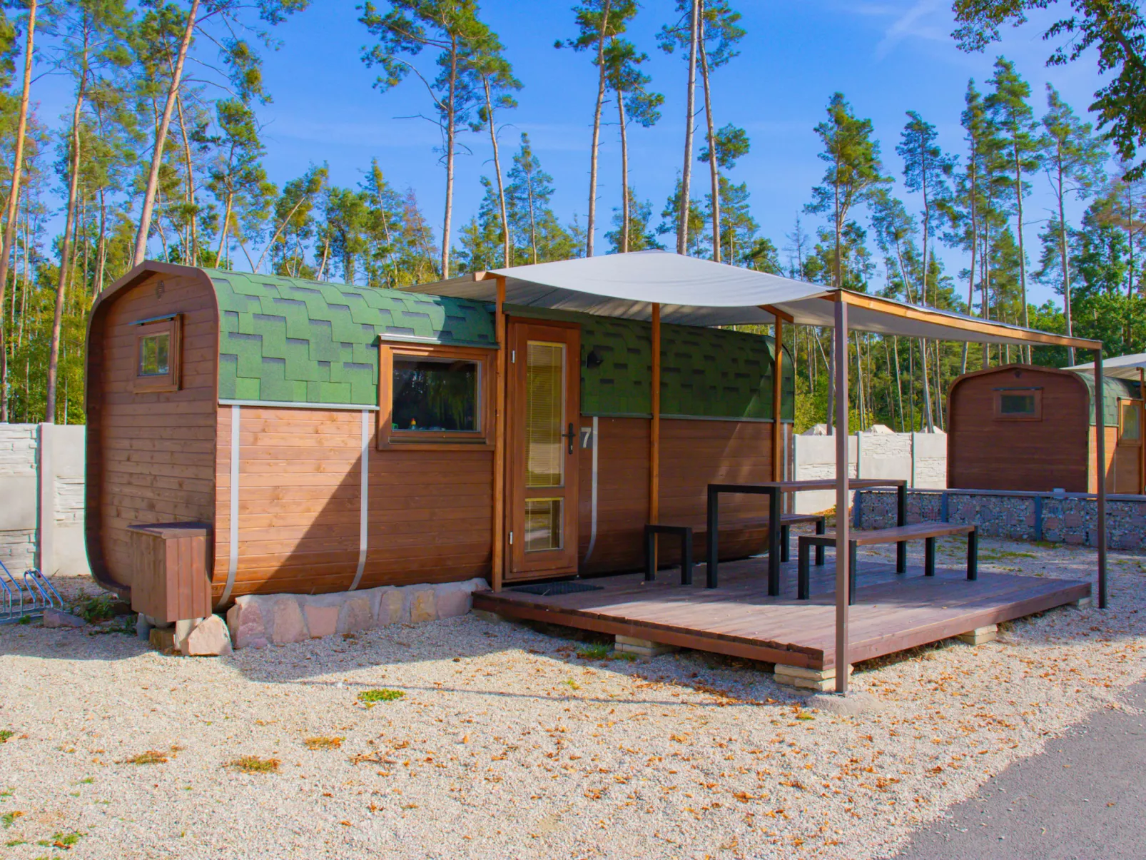 Kemp Stříbrný rybník-Outside