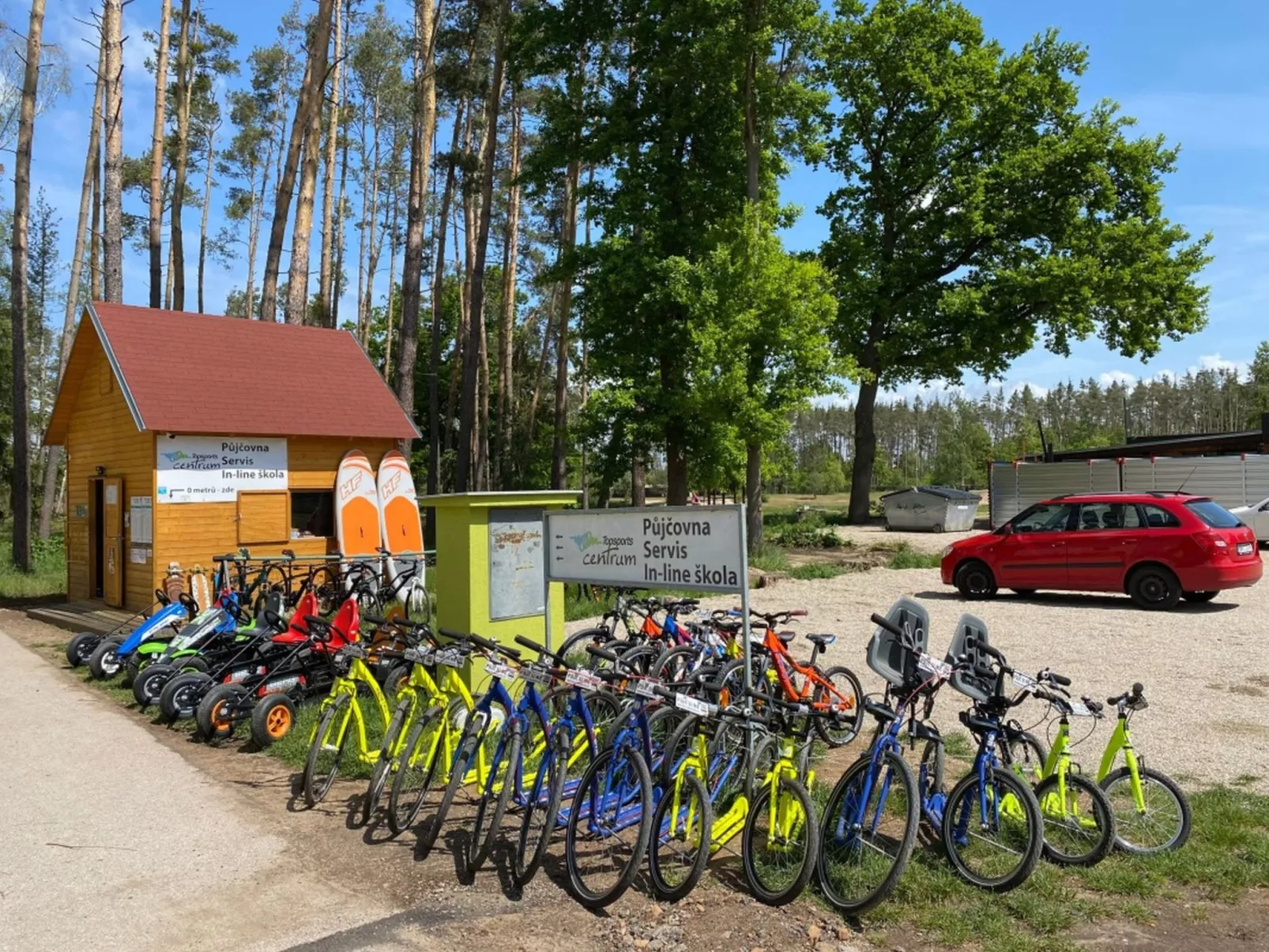 Kemp Stříbrný rybník-Outside