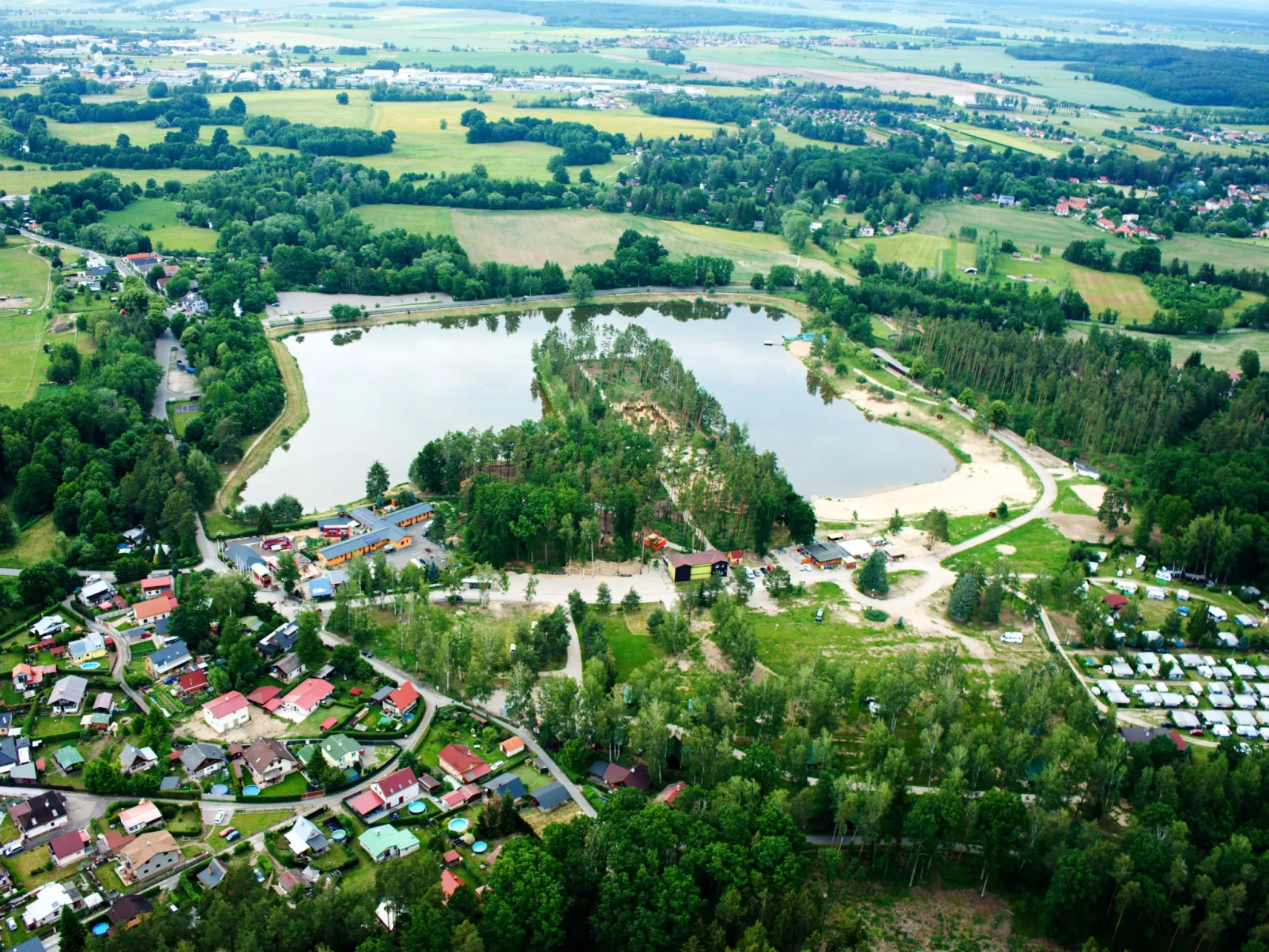 Kemp Stříbrný rybník-Outside