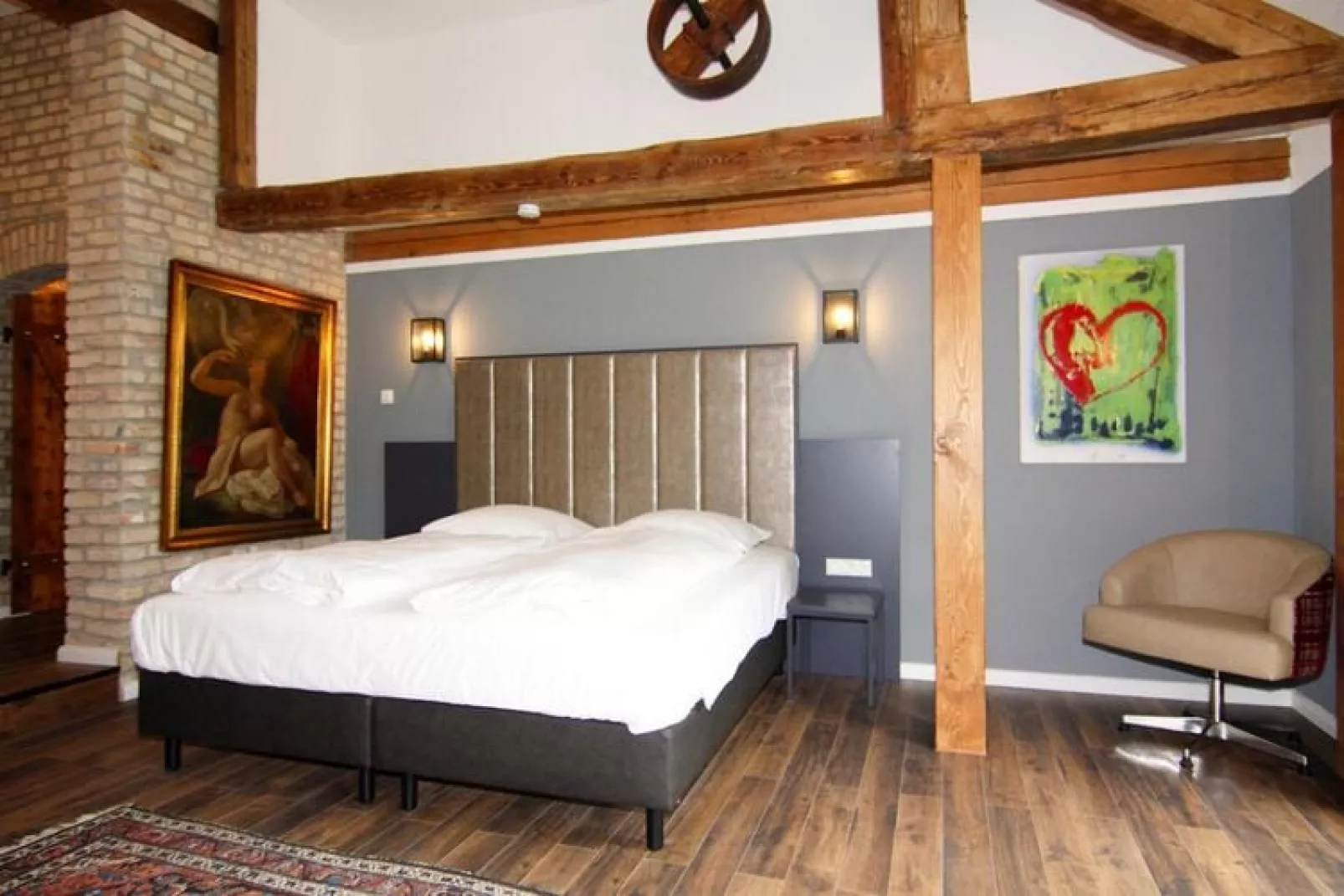 Birgit 5-6 Personen 184 qm Teil A und Teil B zusammen-Bedroom