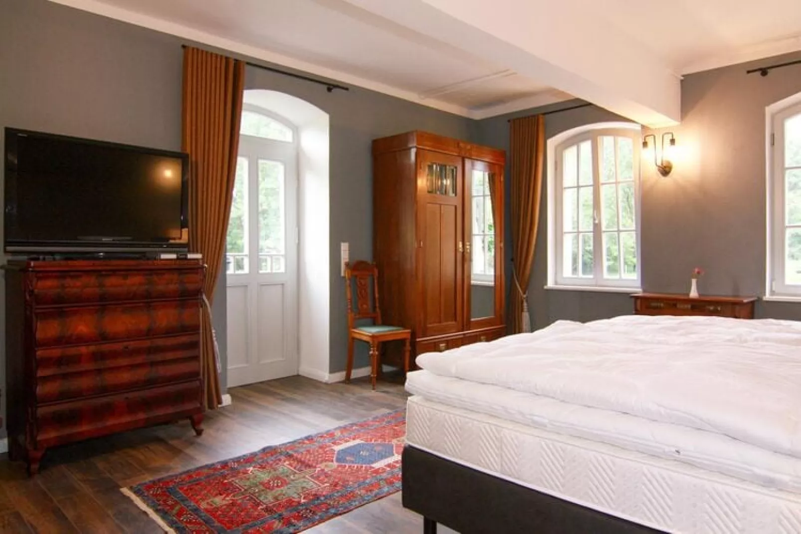 Birgit 5-6 Personen 184 qm Teil A und Teil B zusammen-Bedroom
