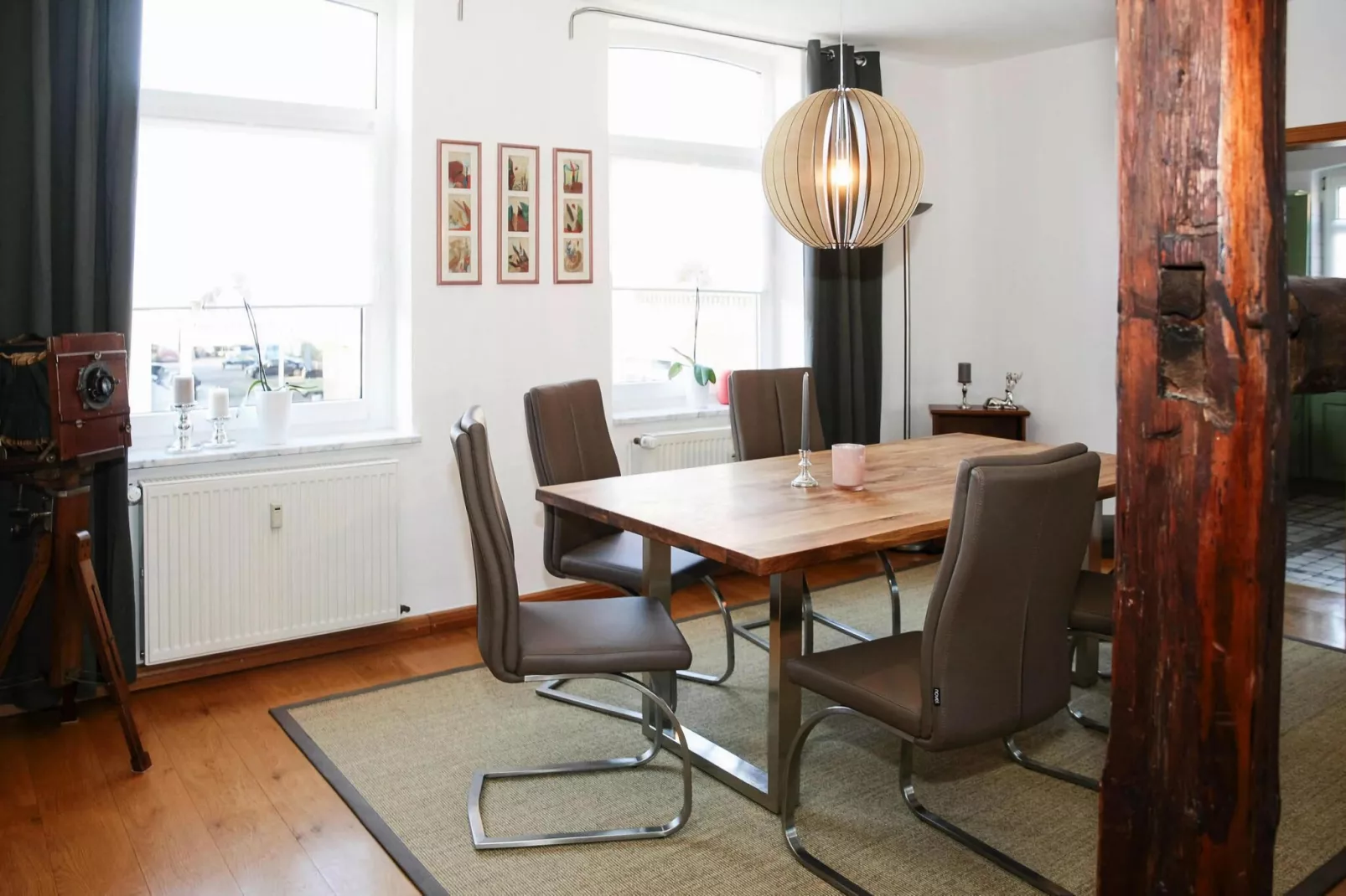 Ferienwohnung in Wittenburg-Dining room
