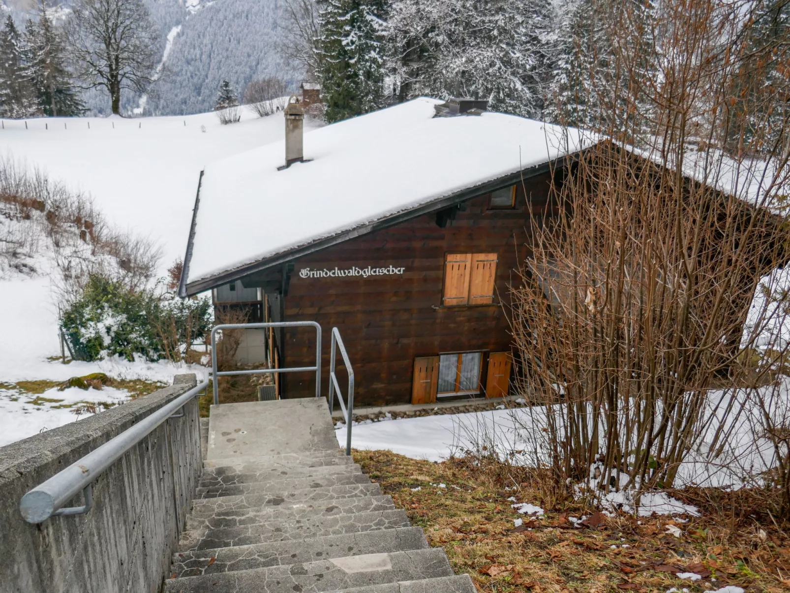 Chalet Grindelwaldgletscher-Draußen