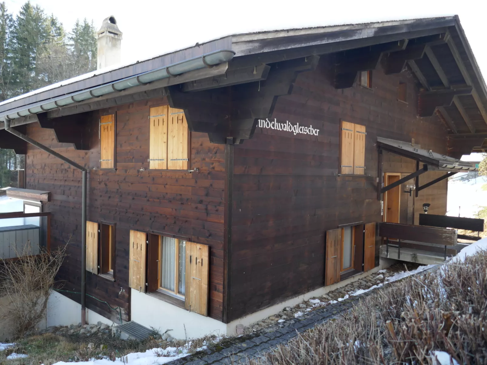 Chalet Grindelwaldgletscher-Draußen