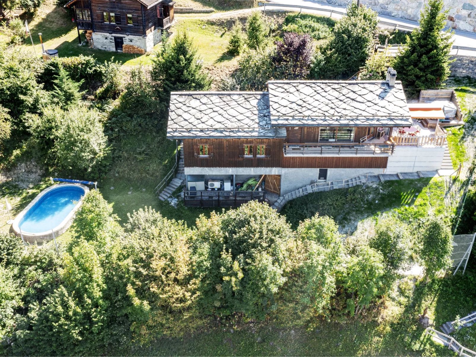 Chalet Mayens-Outside