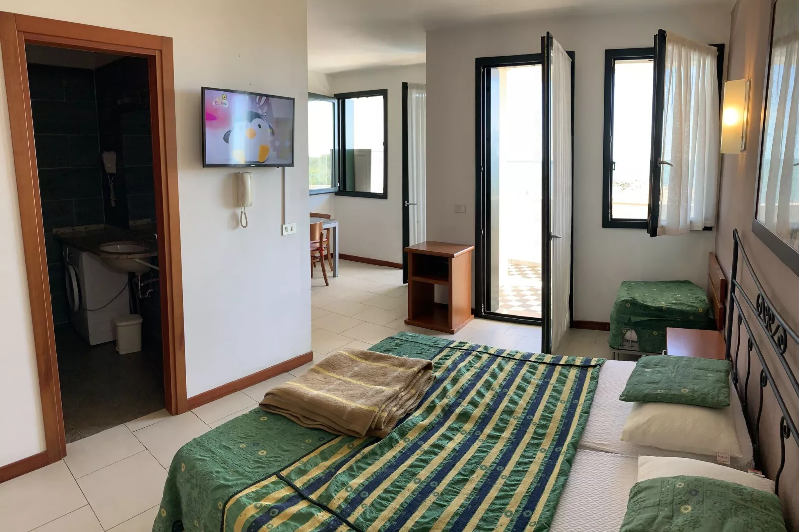 Residence Eurobeach, Cavallino-Studio - 30qm 3 Pers.-Bedroom