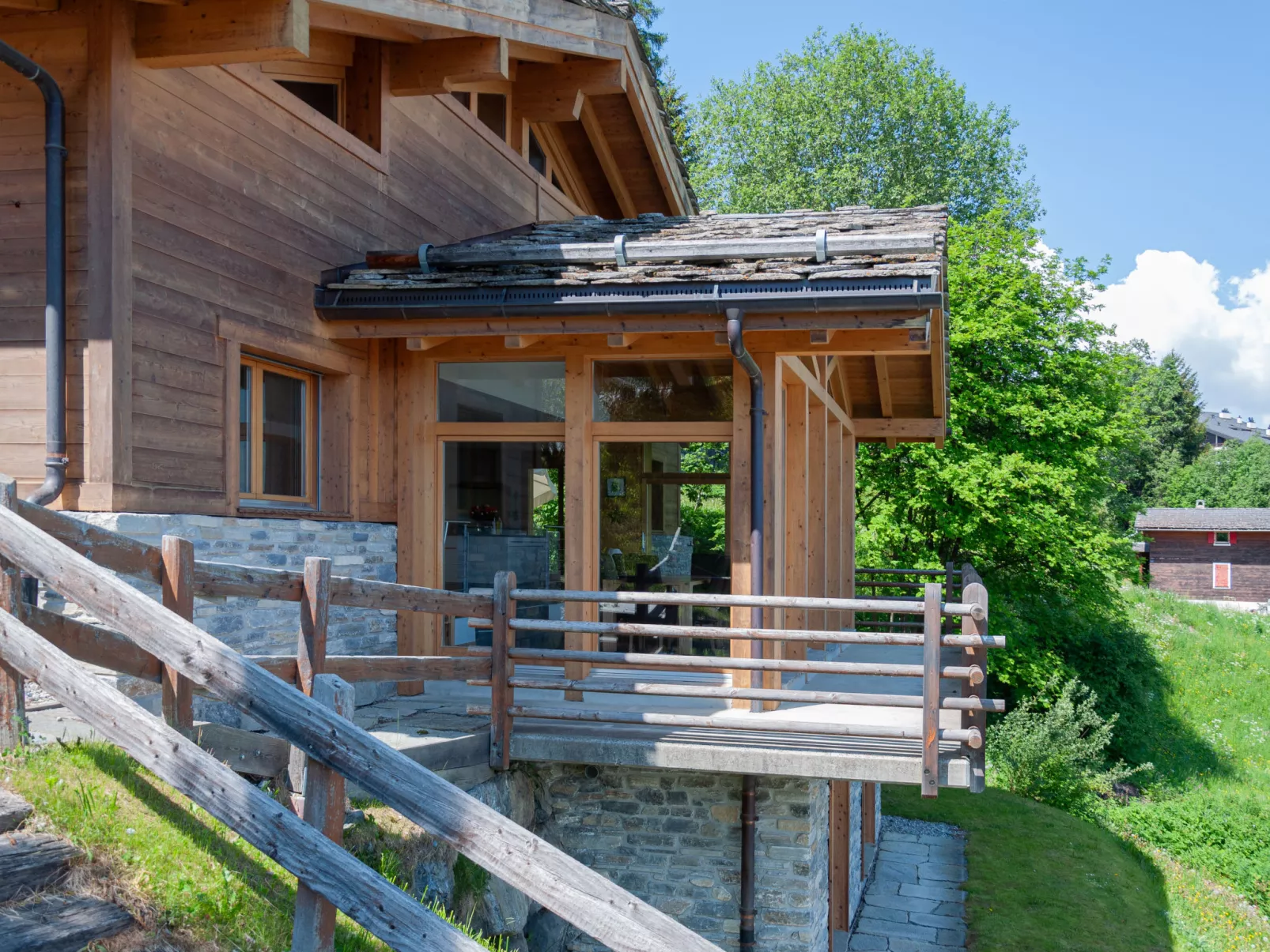 Chalet Arvine-Outside