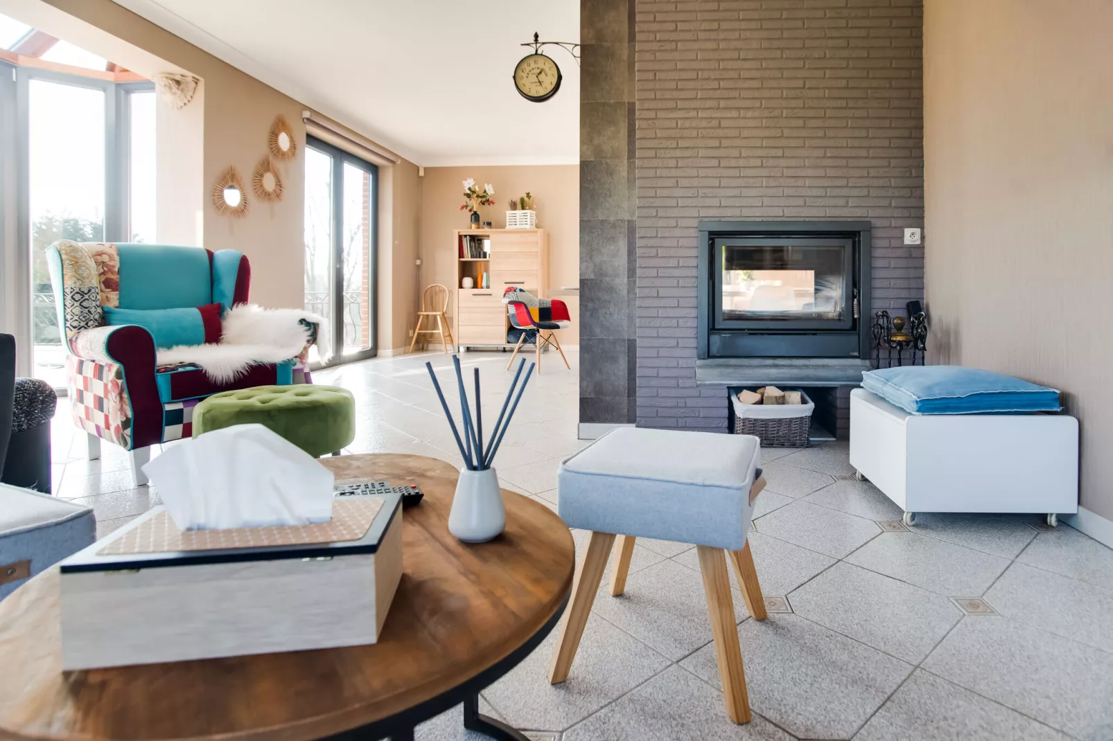 Gîte 23-Living room