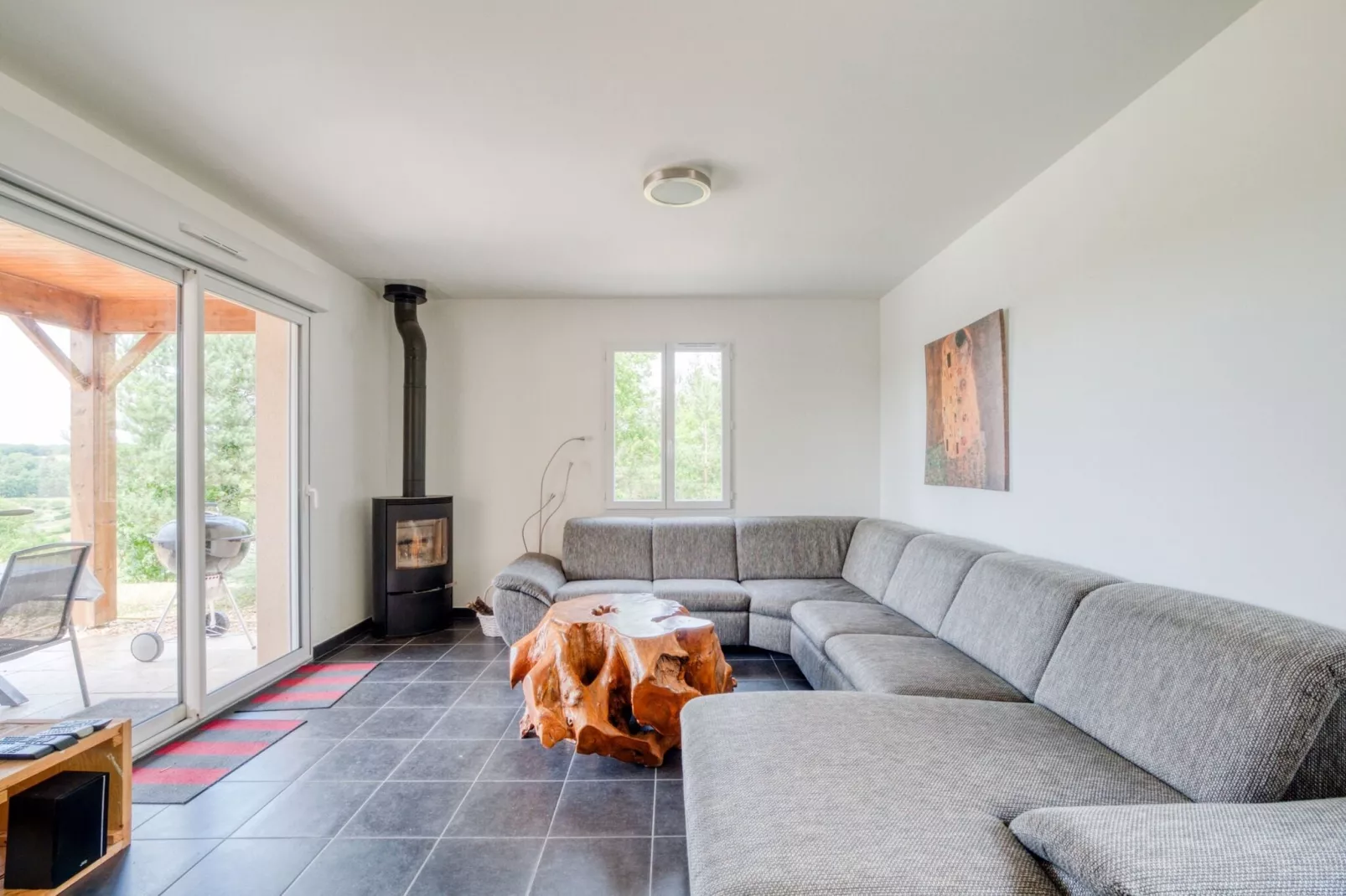 Villa Sainte Foy de Longas-Wohnzimmer