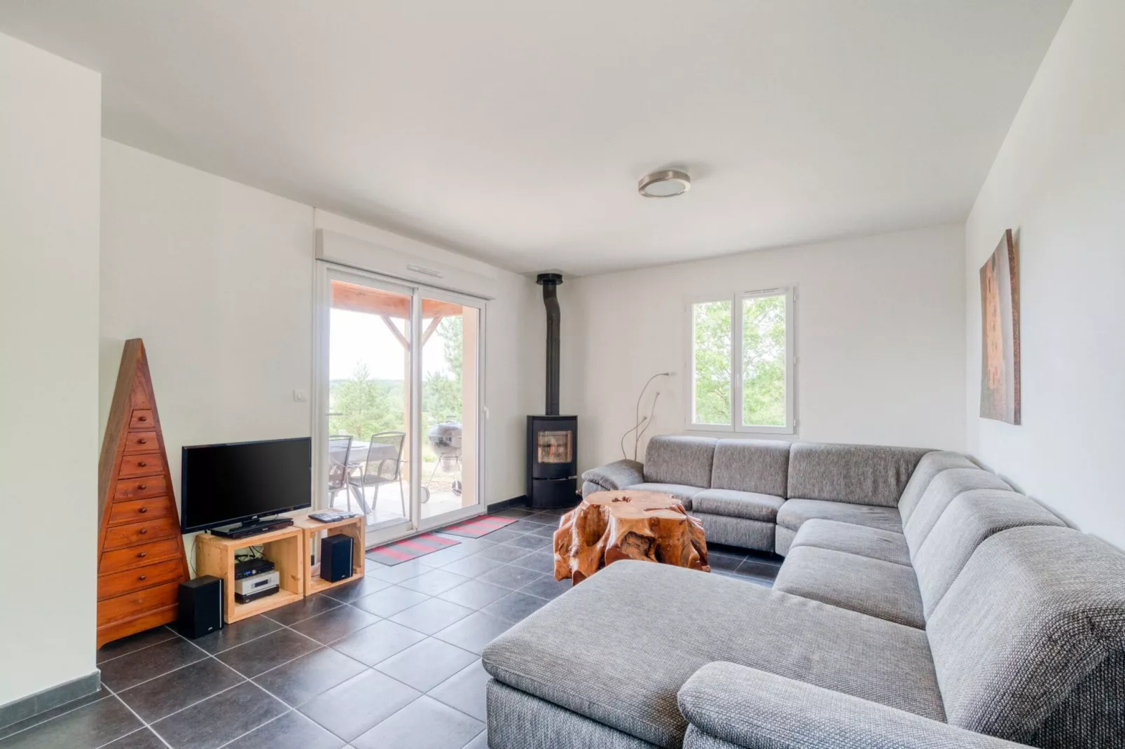 Villa Sainte Foy de Longas-Wohnzimmer