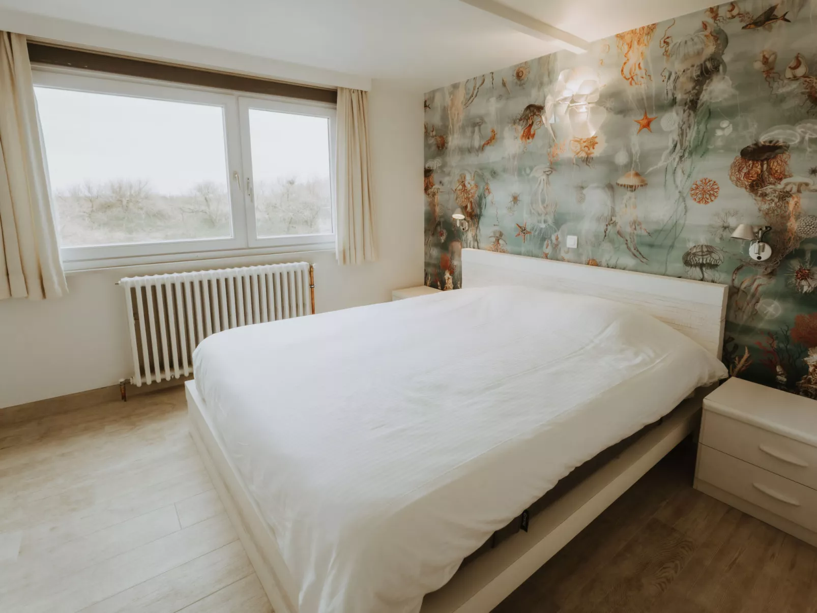 Residence Du Parc with seaview-Inside