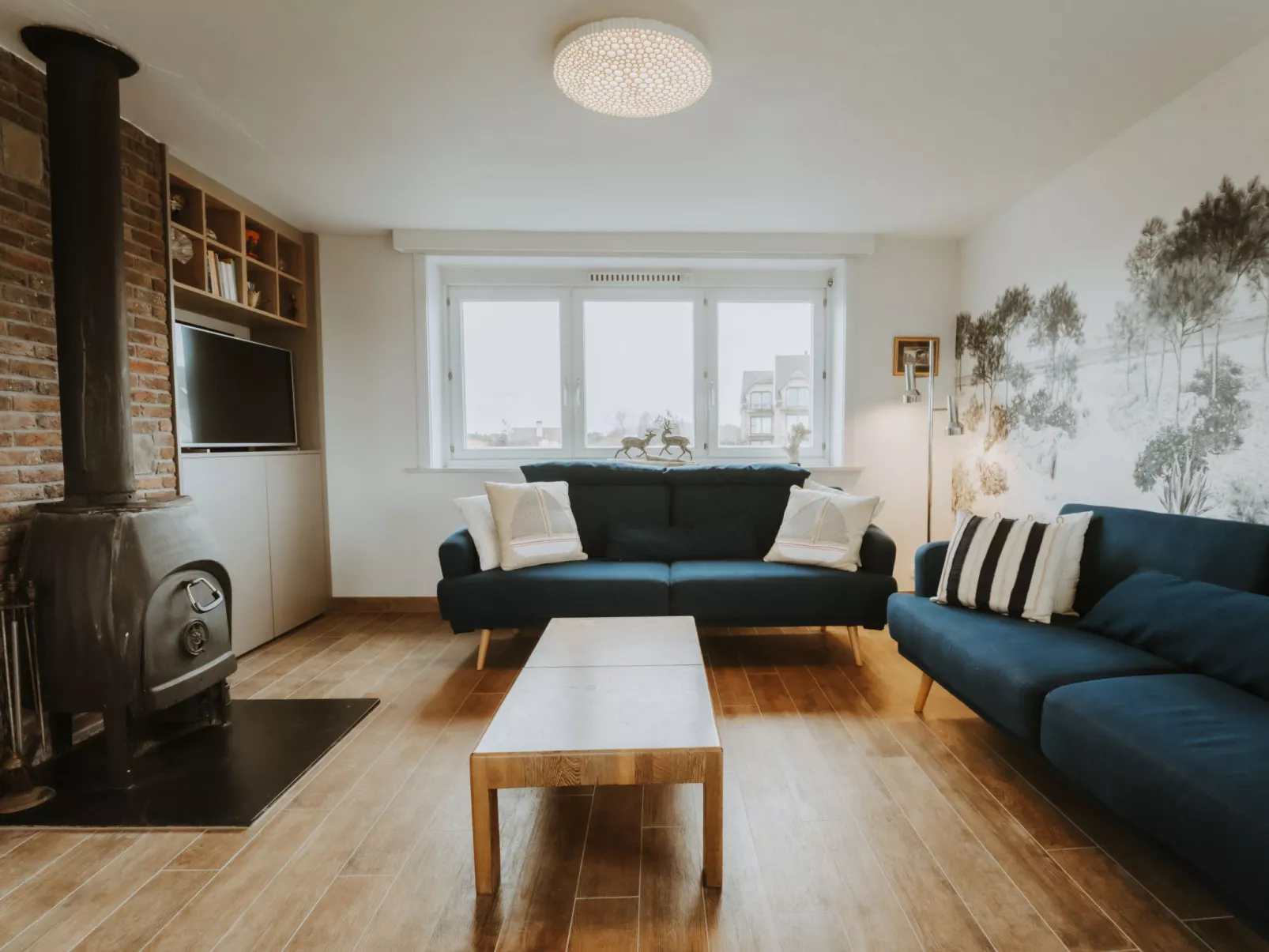 Residence Du Parc with seaview-Inside