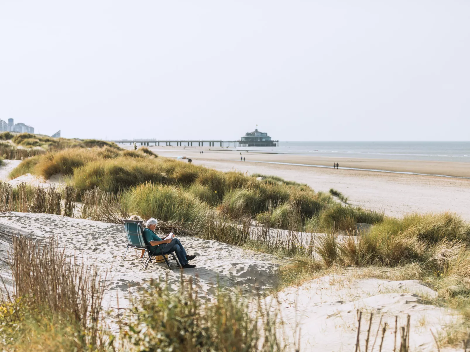 One with terrace and dune view-Outside