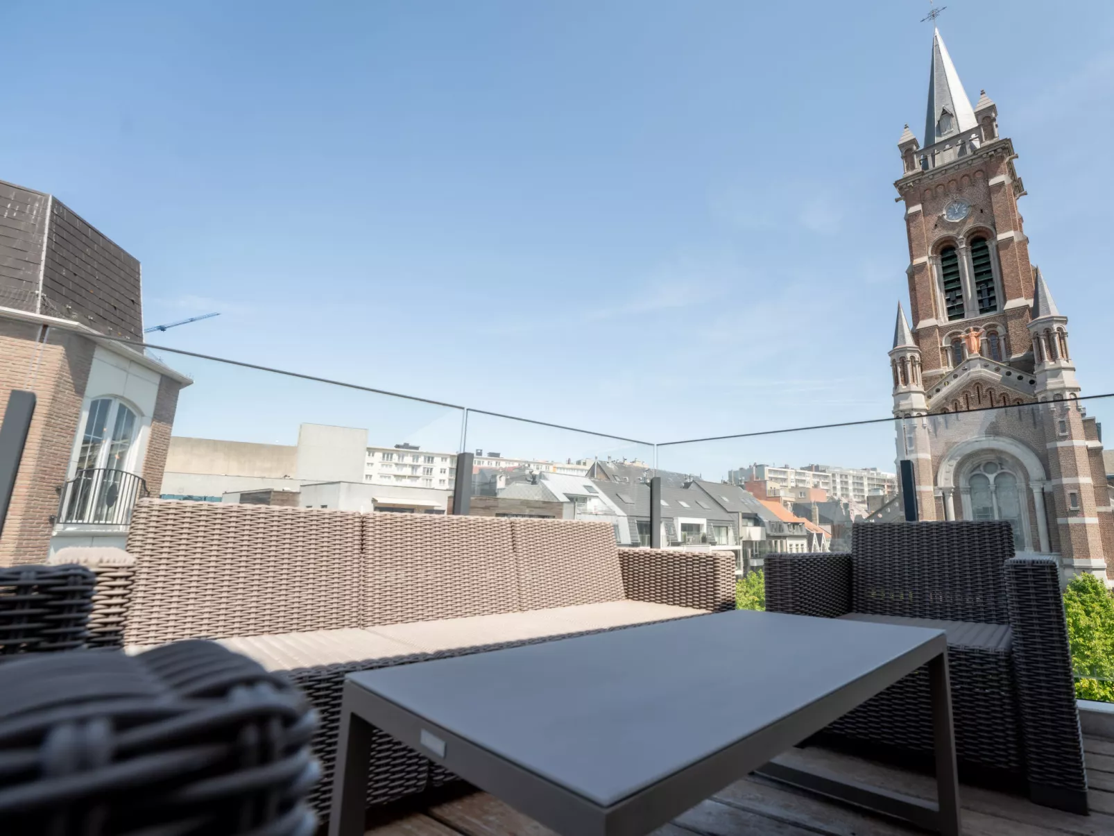 Rochusview.be with parking and terrace-Outside