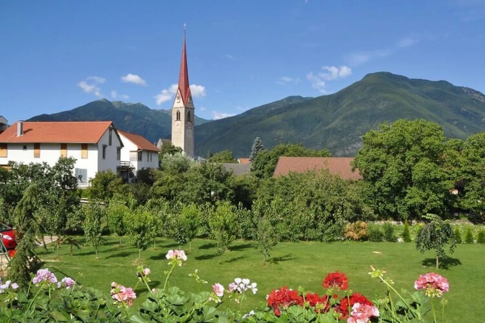 Stocknerhof - Kreuzspitz-Vue d'été