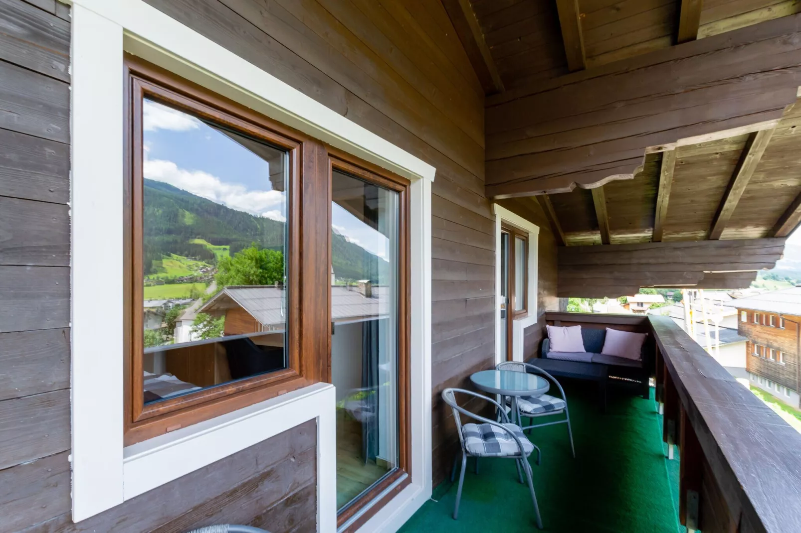 Dorfblick Bramberg-Terrace balcony