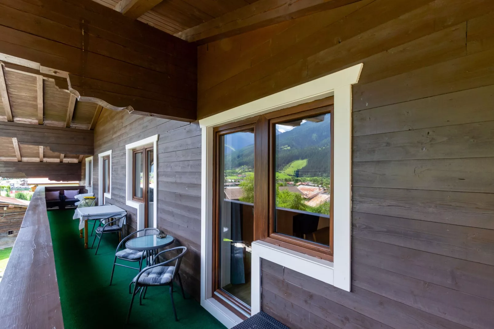 Dorfblick Bramberg-Terrace balcony