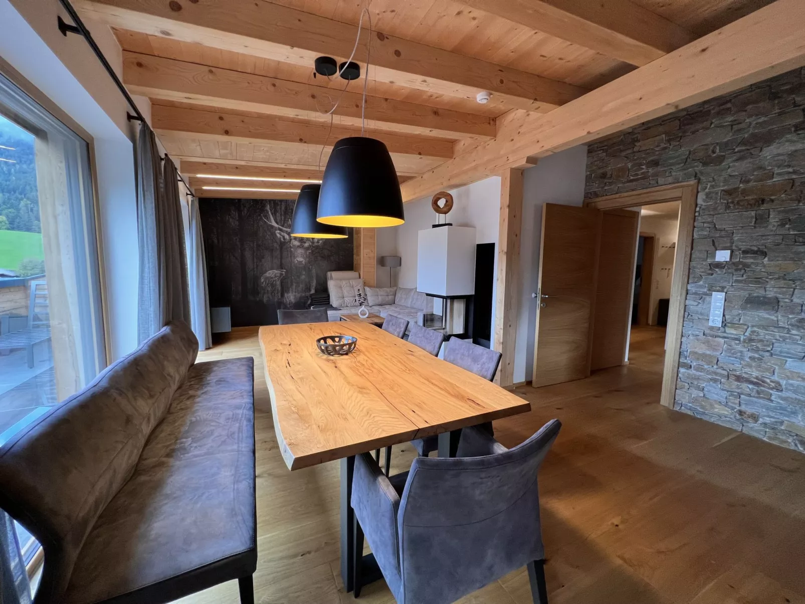 Penthouse large Bergblick 19-Drinnen