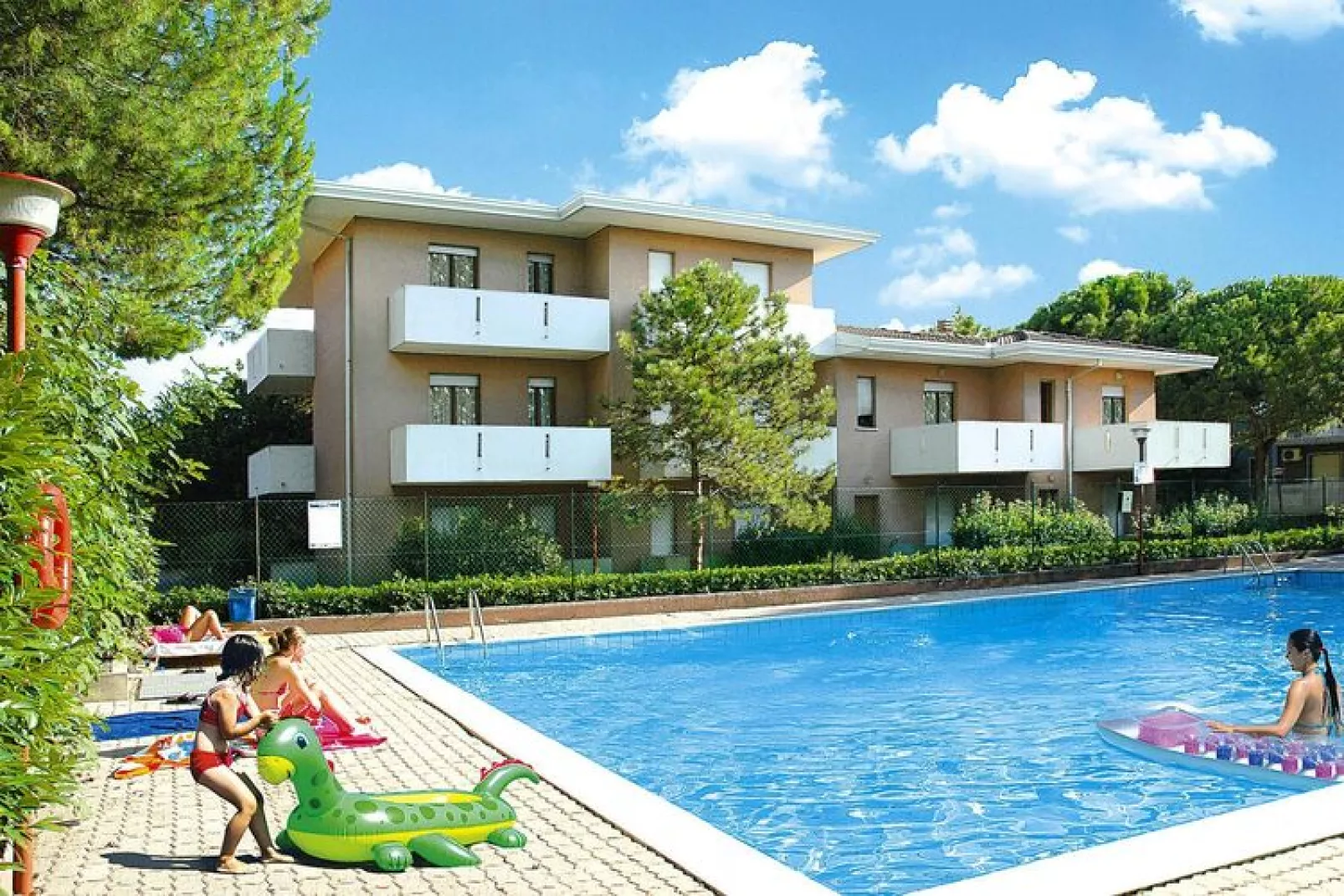 Holiday flats Condominio Orsa Maggiore Lignano Pineta-C5-Pool