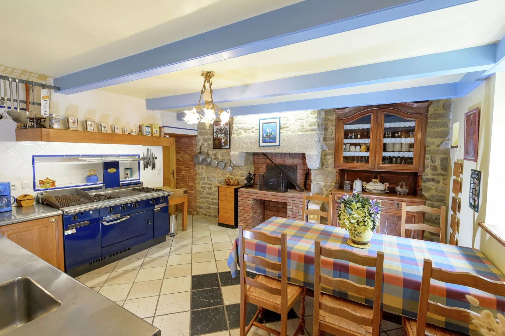 Maison de Vacances à Plounéour- Brignogan Plages-Cuisine