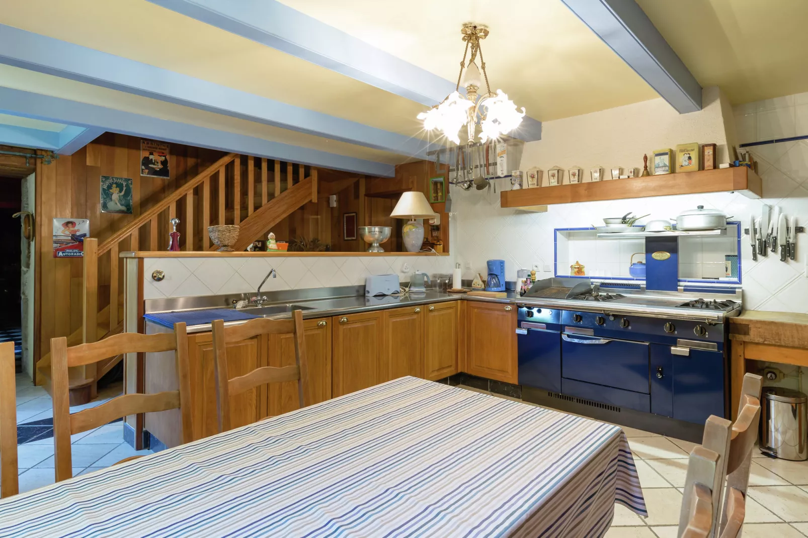 Maison de Vacances à Plounéour- Brignogan Plages-Cuisine