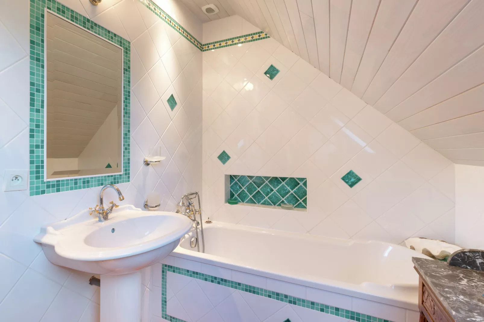 Maison de Vacances à Plounéour- Brignogan Plages-Salle de bain