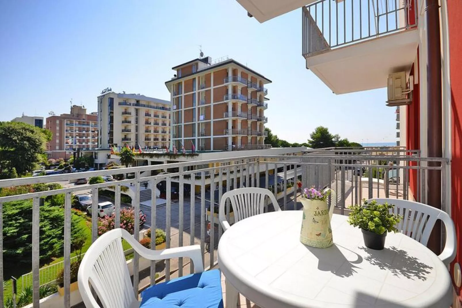Apartments Smeralda, Bibione Spiaggia-Tipo B-5-Terrace balcony