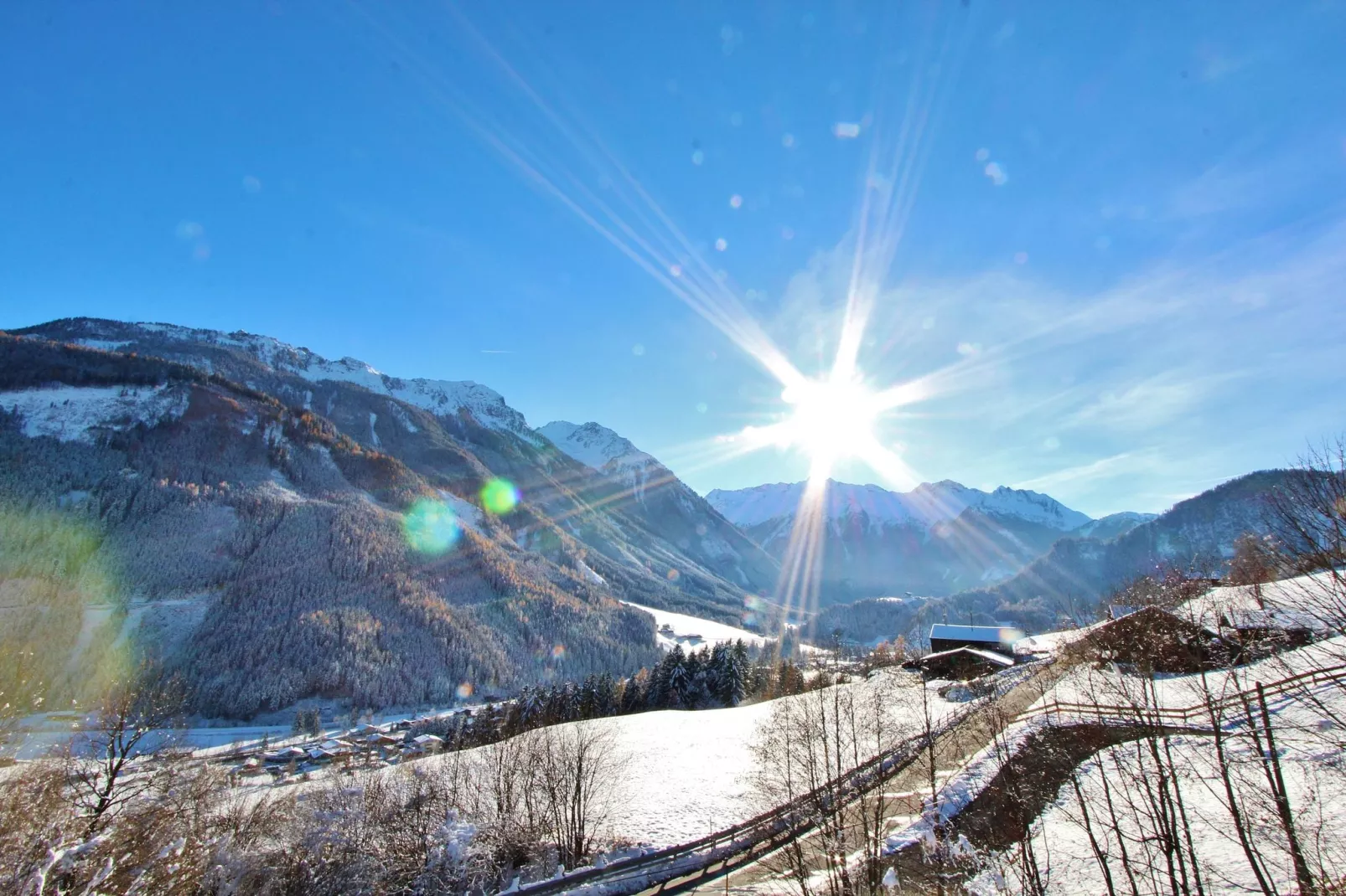 Lauras Bergheimat-View winter