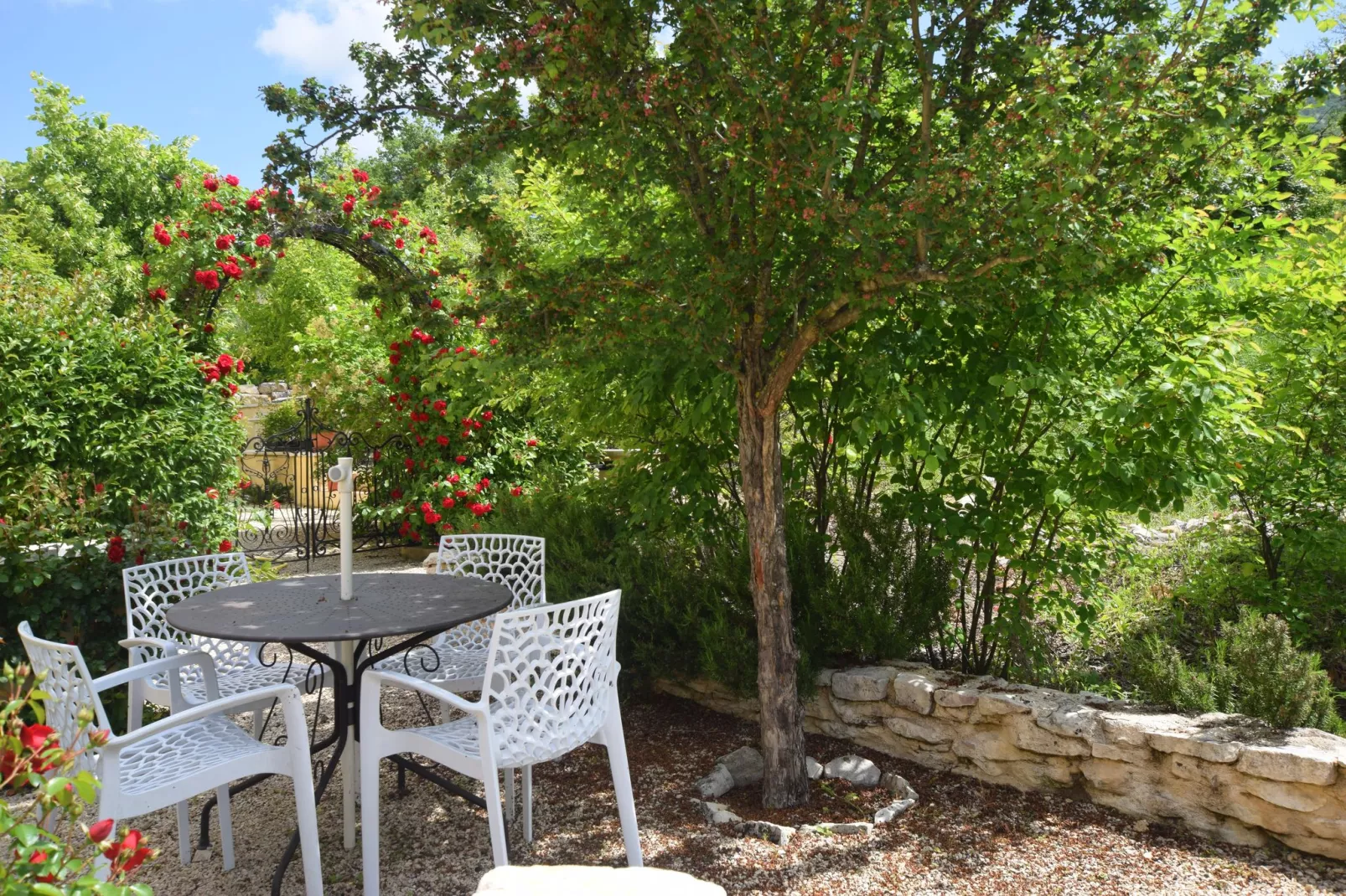 Appartement - MONTBRUN-LES-BAINS-Terrace balcony